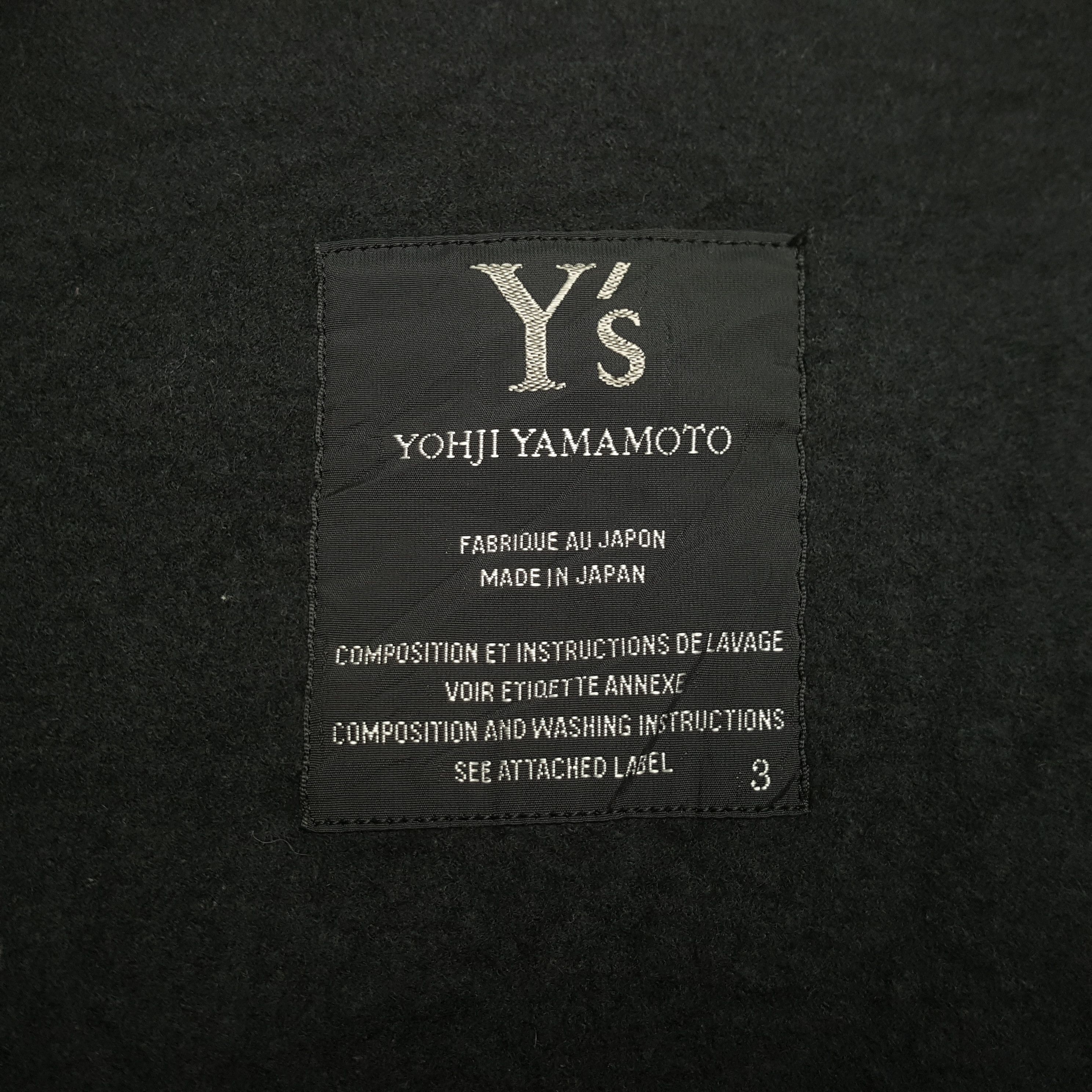 Yohji Yamamoto Vintage Y's Yohji Yamamoto Japanese Design Jacket C300N20 Size US M / EU 48-50 / 2 - 6 Thumbnail