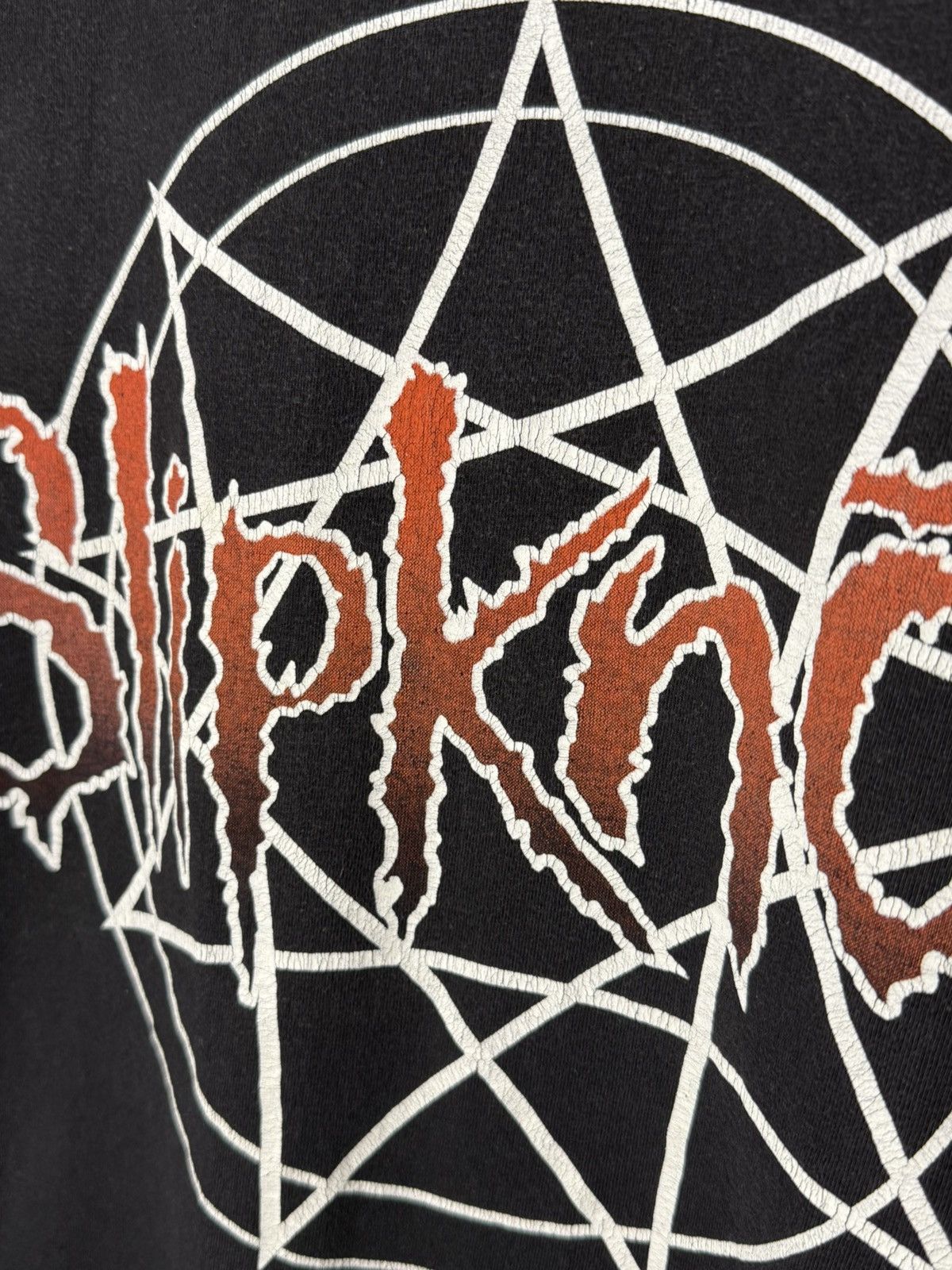 Fruit Of The Loom Vintage Slipknot Band Tshirt Made In Usa size XL Size US XL / EU 56 / 4 - 6 Thumbnail
