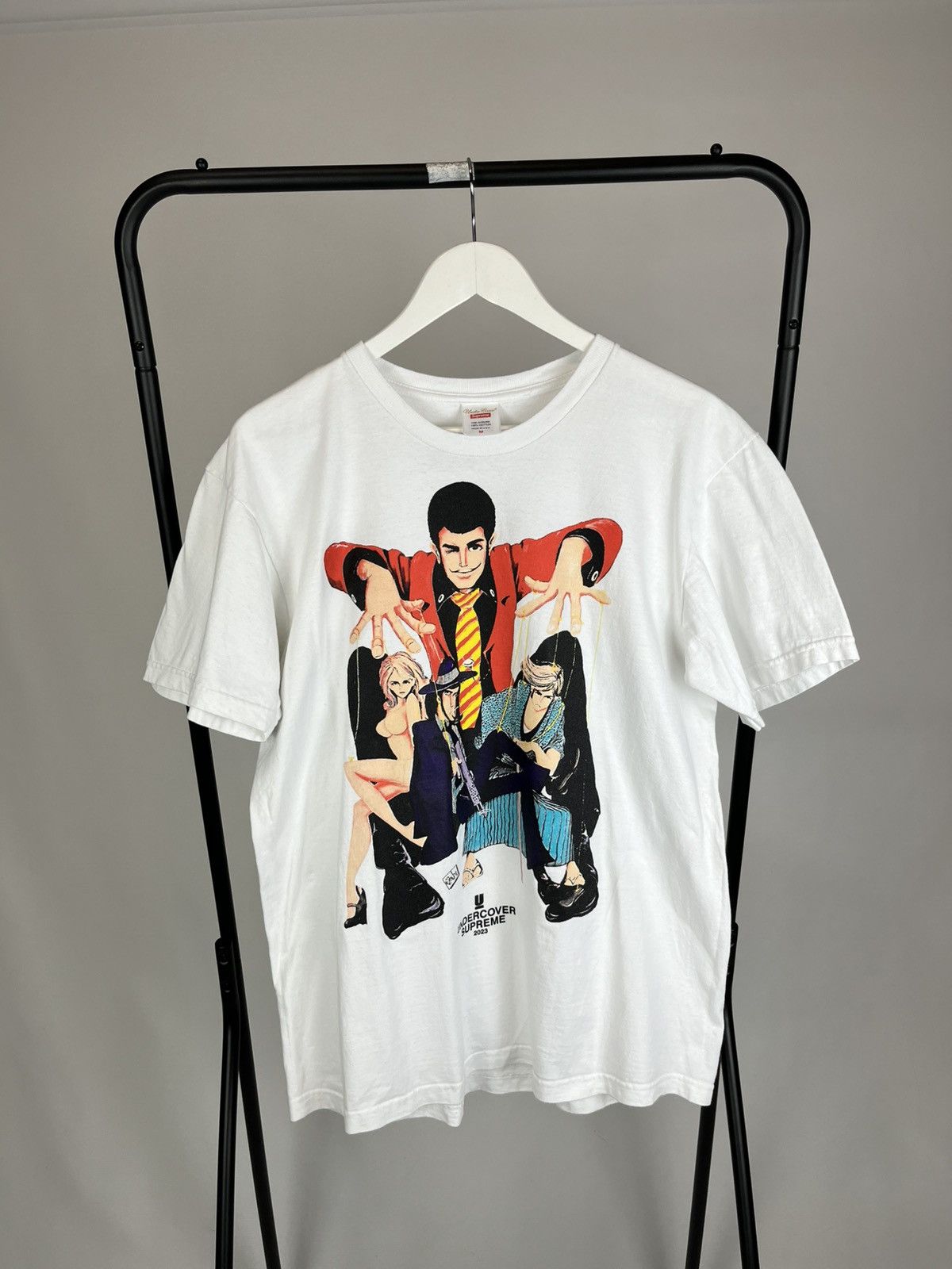 Supreme Tee Supreme X Undercover X Lupin tee White SS23 | Grailed