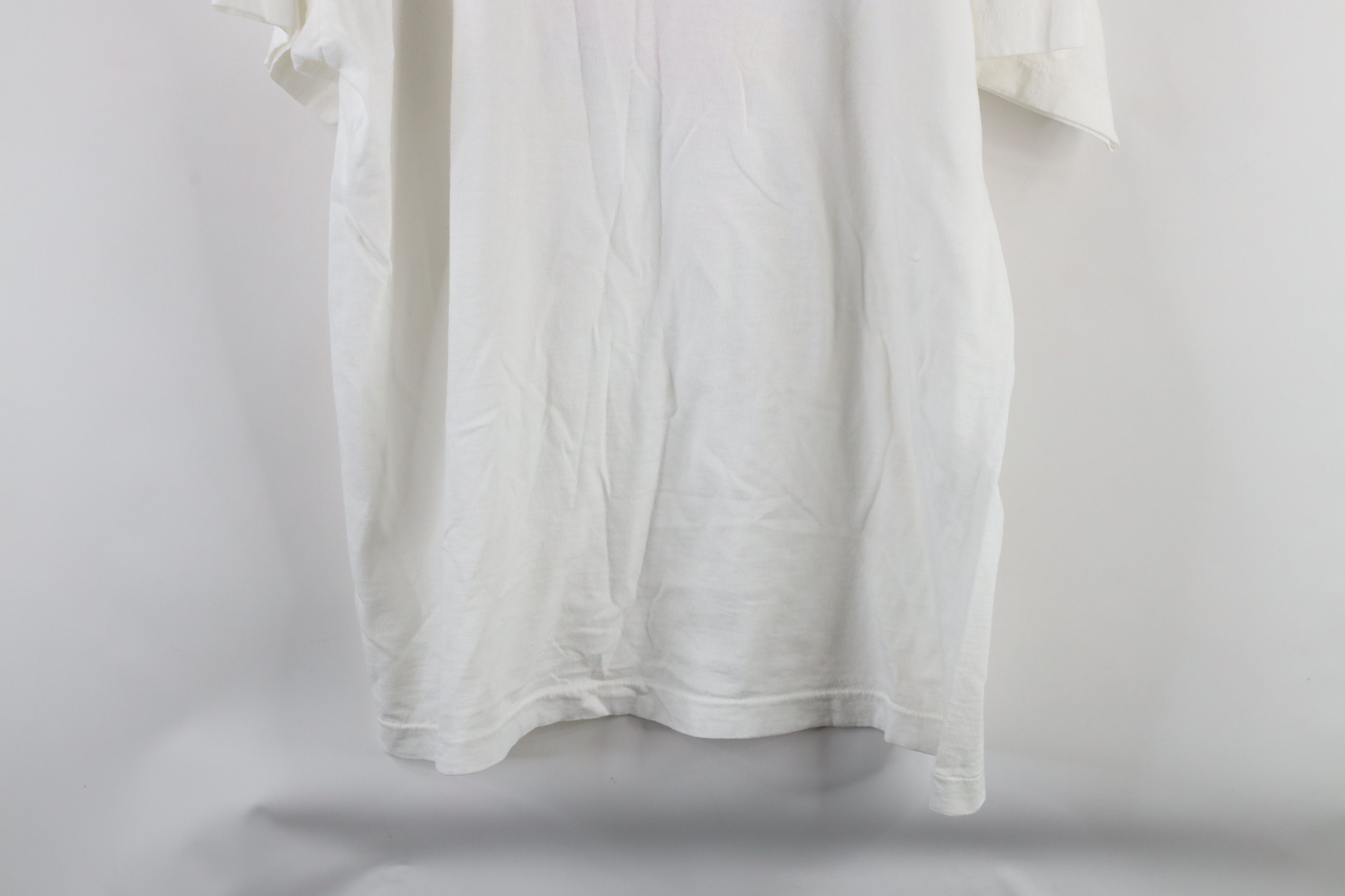 Vintage Vintage 90s Streetwear Heart Flower T-Shirt White USA Size XL / US 12-14 / IT 48-50 - 10 Thumbnail
