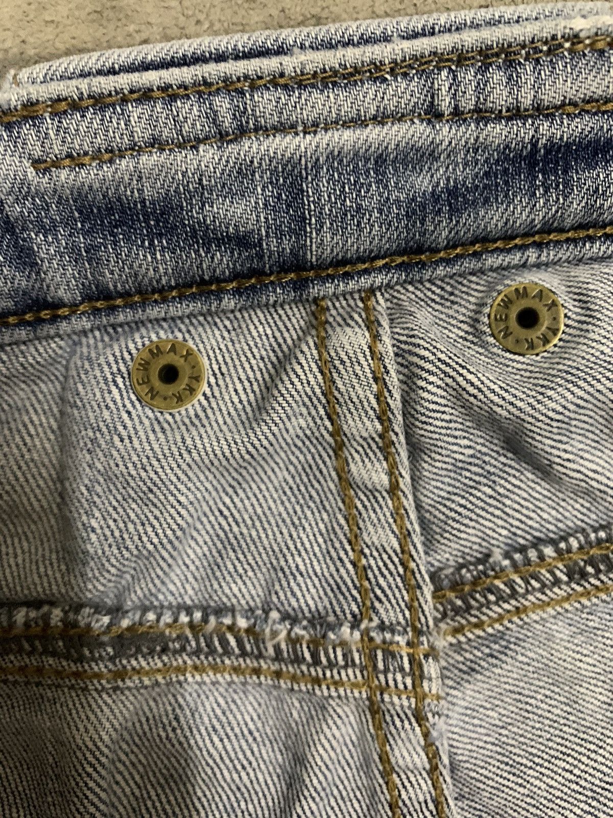 Hysteric Glamour Vintage Japanese Brand E.Blue Ripped Flare Bush Cargo Jeans Size US 28 / EU 44 - 21 Thumbnail