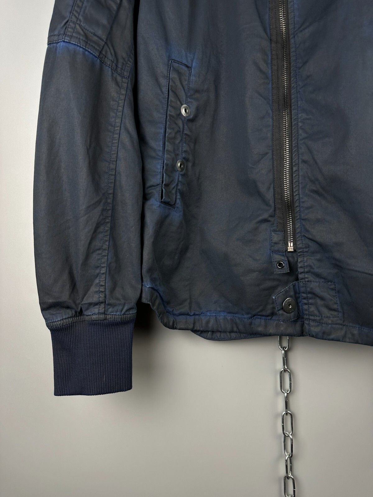 G-Star NEW G Star Garment Dyed Washed Batt Hdd Jacket Size US XS / EU 42 / 0 - 5 Thumbnail