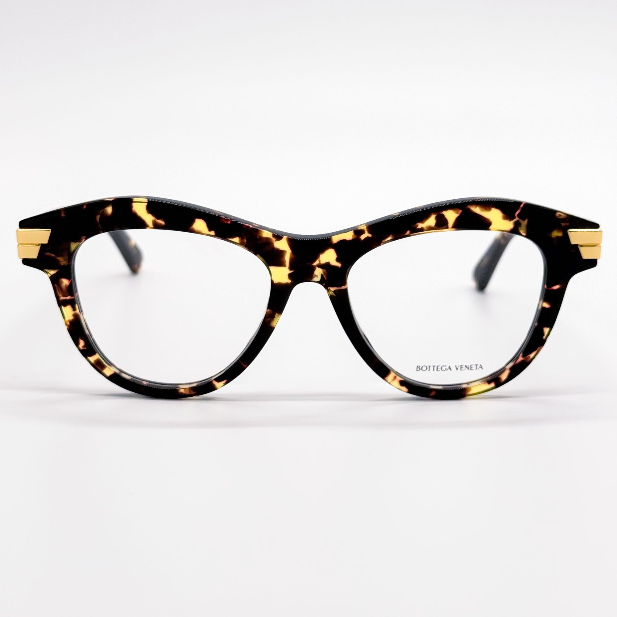 Bottega Veneta NEW BOTTEGA VENETA EYEGLASSES BV1105O 002 CAT EYE HAVANA WOM Size ONE SIZE - 3 Thumbnail
