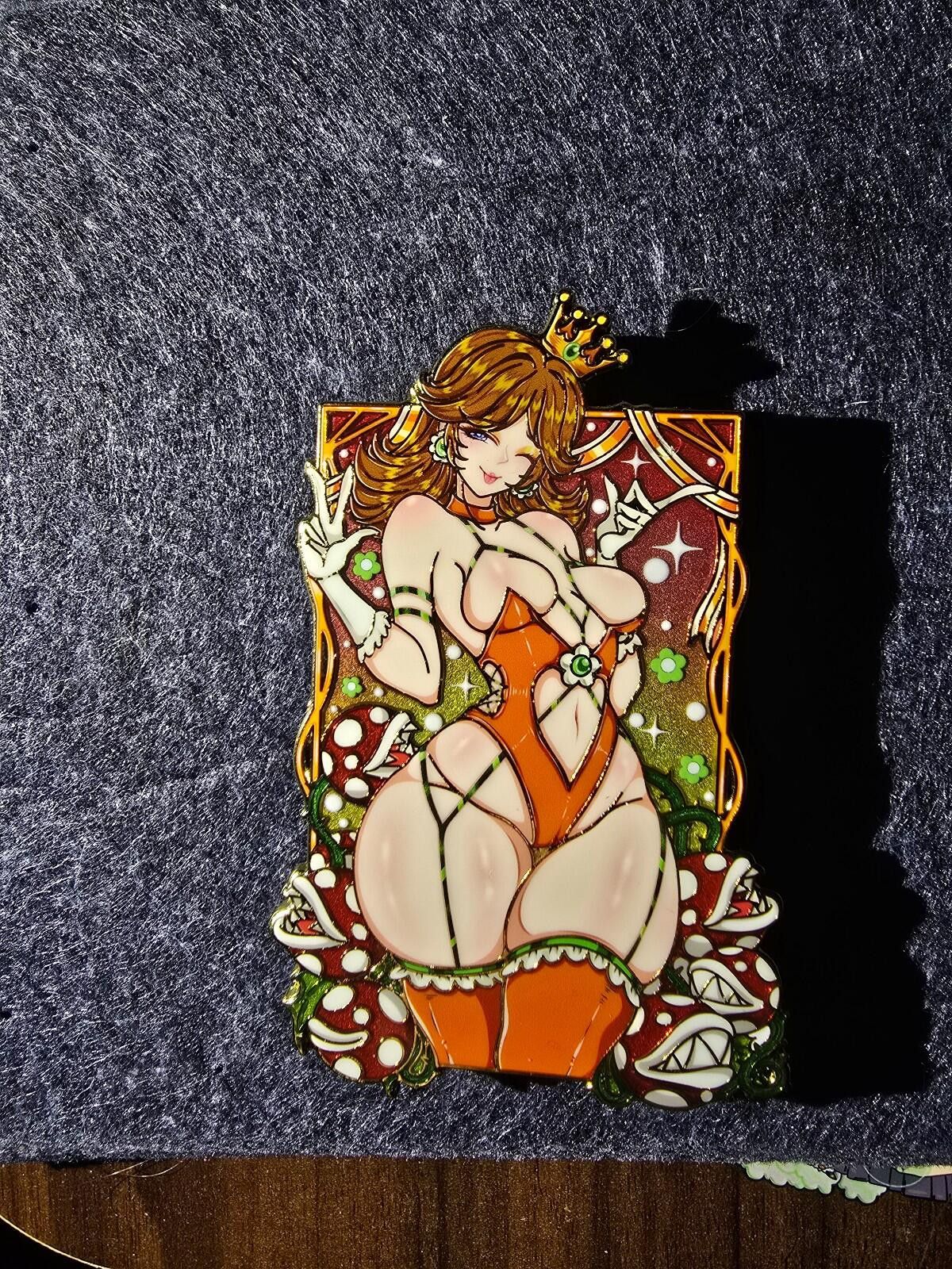 Independent Truck Co. Daisy Lewd Enamel Pin by DaPinGoat Size ONE SIZE - 7 Thumbnail