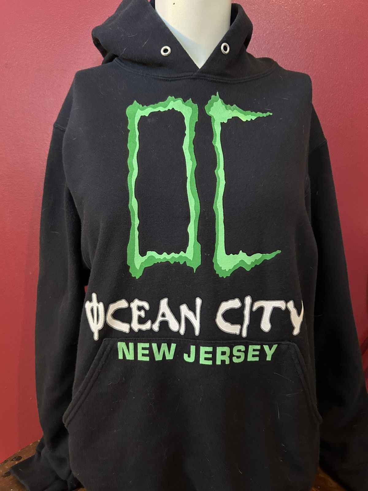 Other OC NJ Ocean City Monster Font Green Small Hoodie 2010 Size US S / EU 44-46 / 1 - 1 Thumbnail