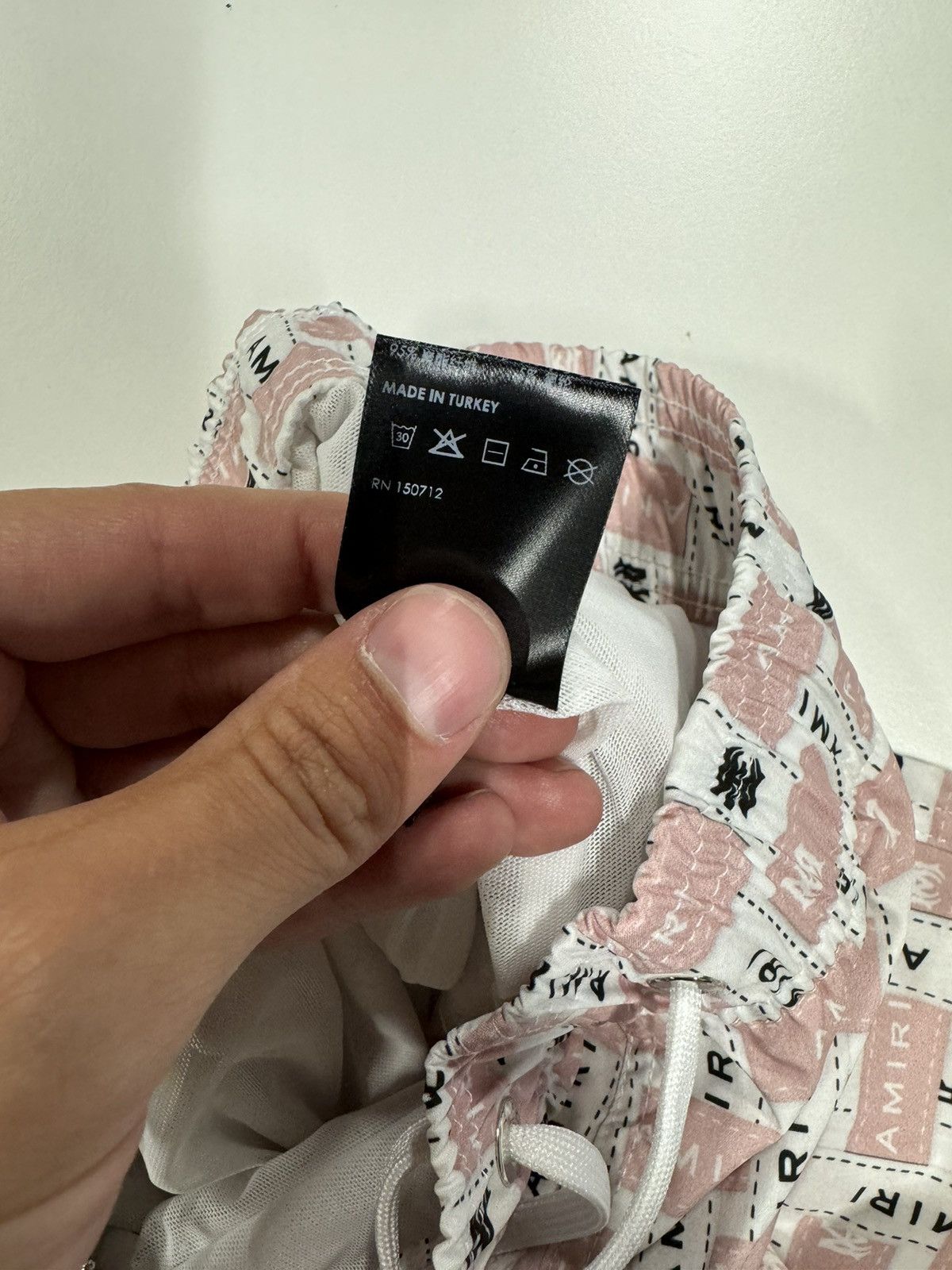 Amiri Logo Swim Shorts NEW 550$