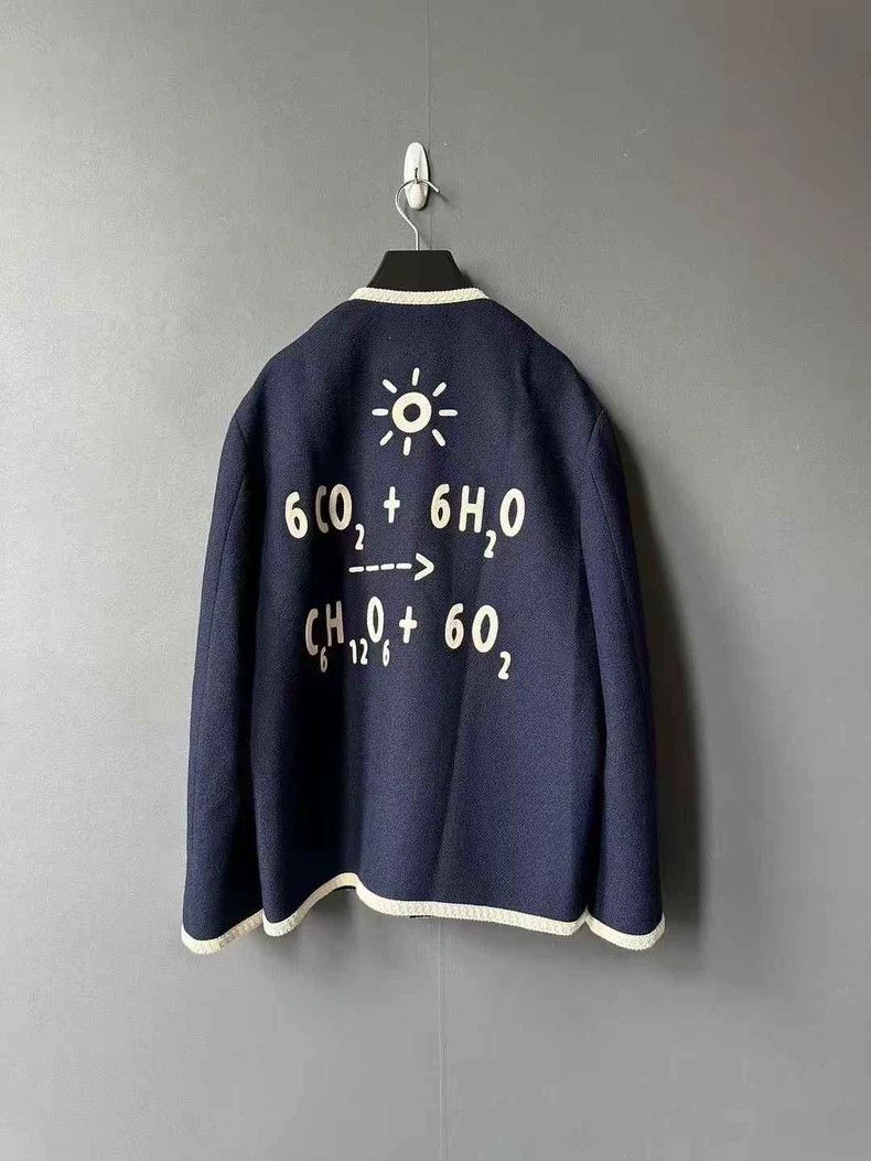 Gucci gucci navy blue boucle jacket Size US L / EU 52-54 / 3 - 2 Thumbnail