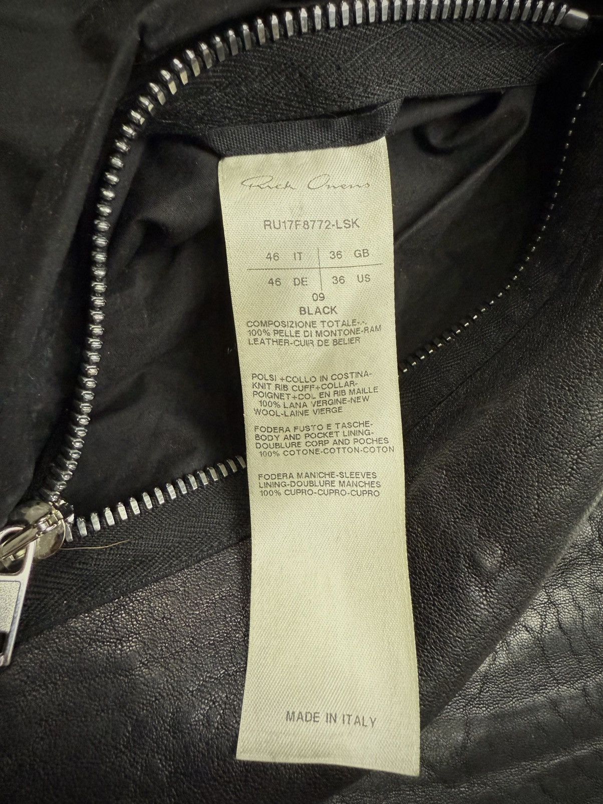 Rick Owens Rick Owens FW17 Geo Harness Bomber Jacket Size US S / EU 44-46 / 1 - 5 Thumbnail