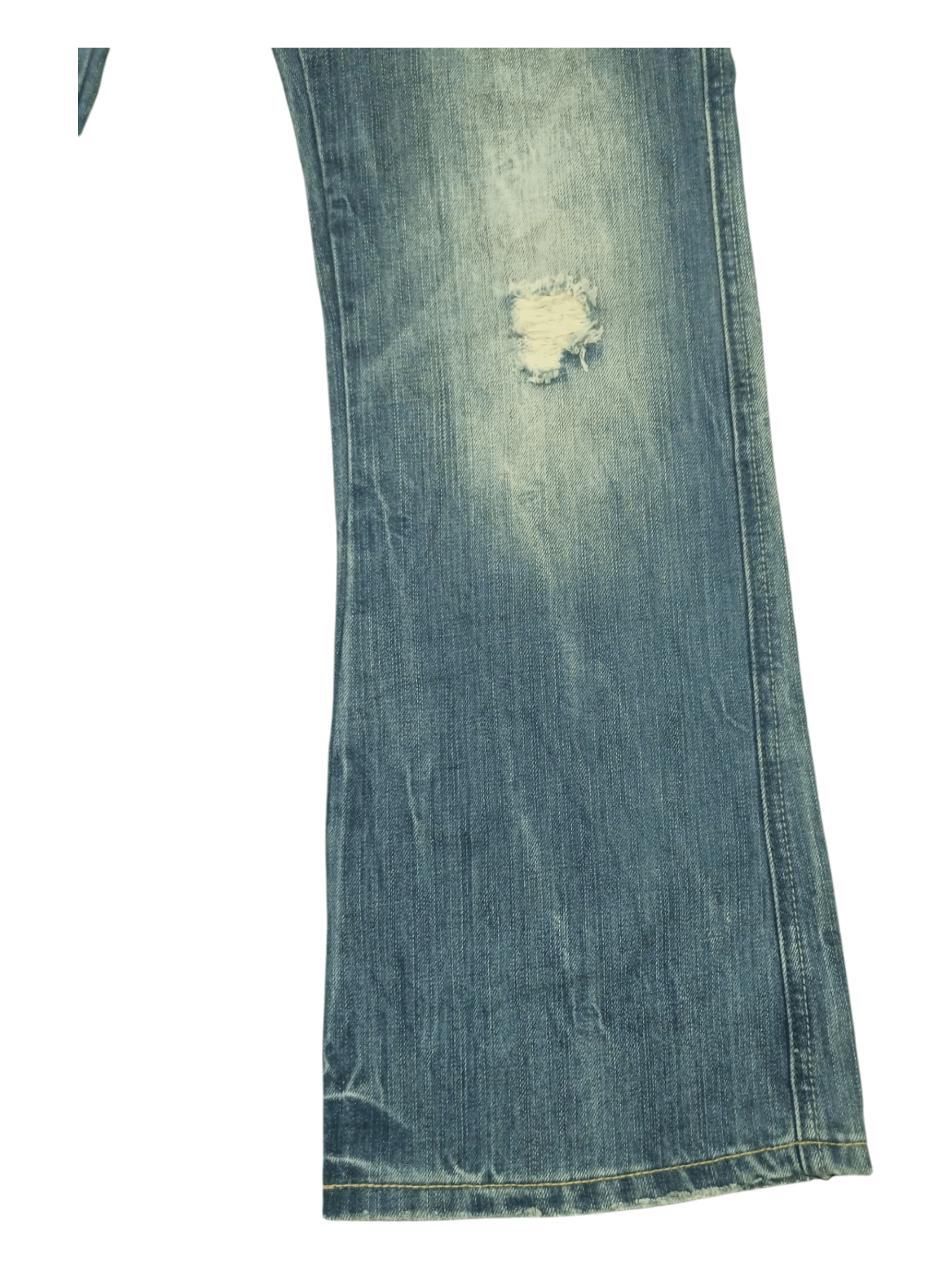 Silver Jeans Co. Vintage Silver Jeans Distressed Faded Flare Denim Size US 31 - 3 Thumbnail