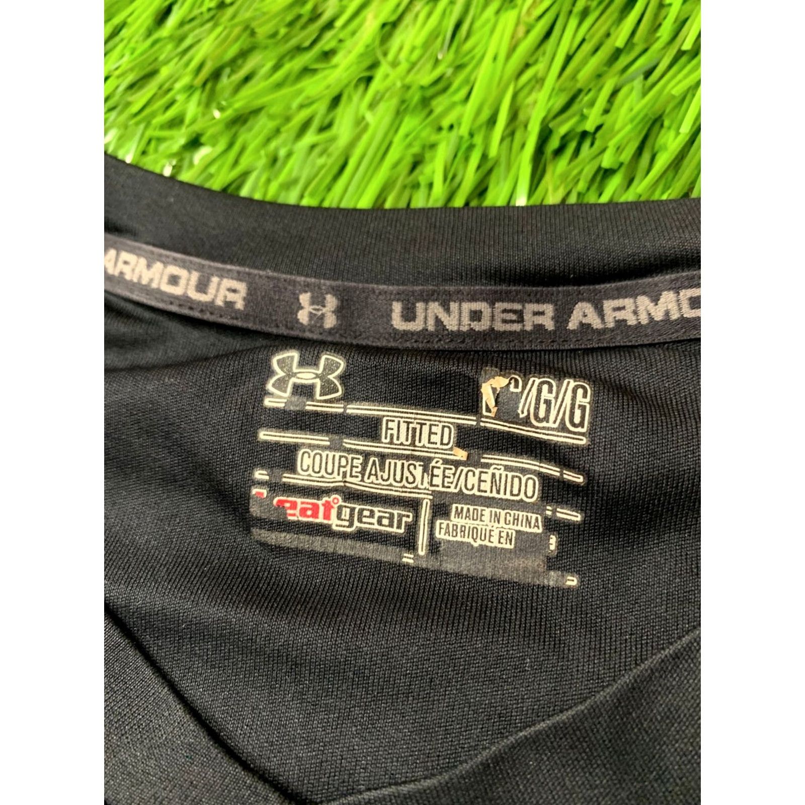 Under Armour Under Armour HeatGear Shirt Men Large Black Jersey Short Sleeve Compression T-Shirt 2016 Sports Activewear CrossFit Size US L / EU 52-54 / 3 - 5 Thumbnail