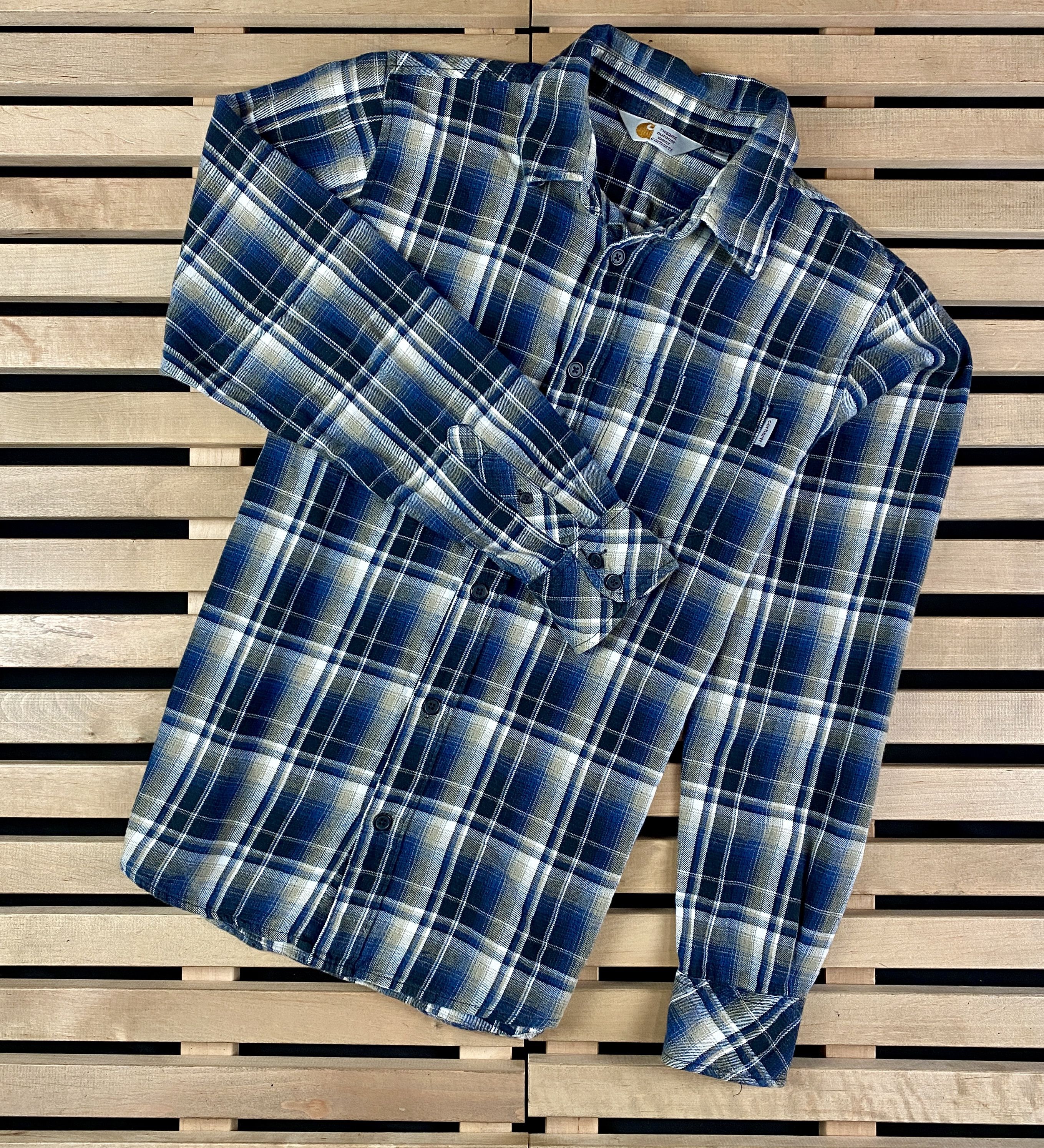 Carhartt × Carhartt Wip Mens Long Sleeve Shirt Carhartt Size S Cotton Size US S / EU 44-46 / 1 - 1 Thumbnail