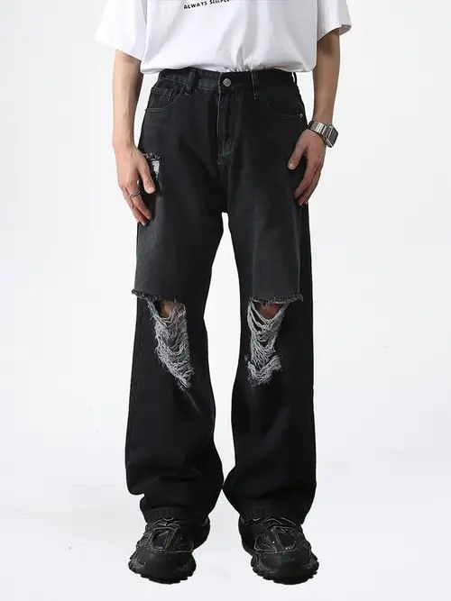 VIBE Retro punk denim pants Size US 32 / EU 48 - 7 Thumbnail
