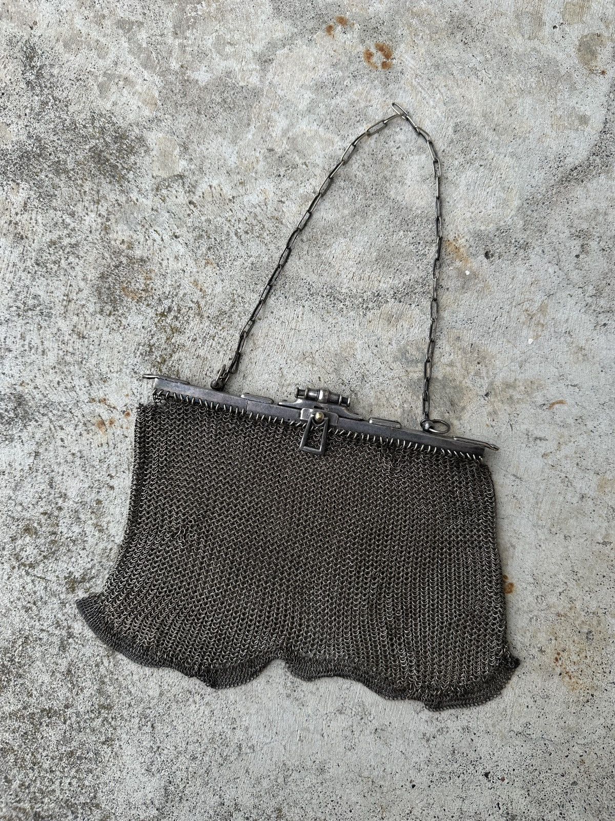 Hysteric Glamour Victorian Chainmail antique chain mesh purse bag y2k Size ONE SIZE - 6 Thumbnail