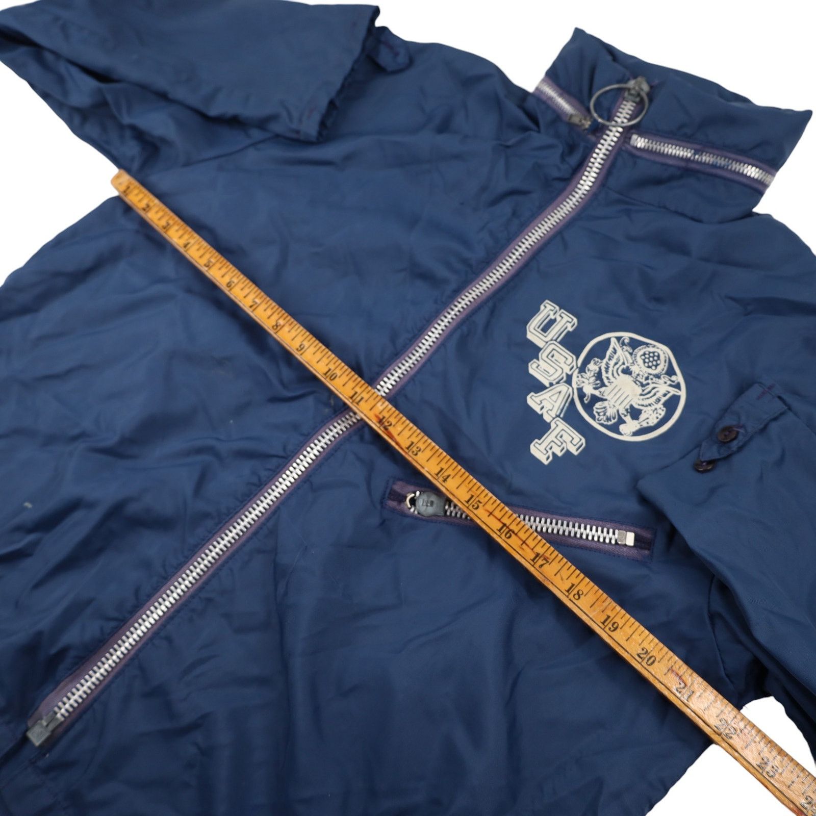 Vintage Vintage Artex USAF Graphic Windbreaker Jacket Size US M / EU 48-50 / 2 - 10 Thumbnail