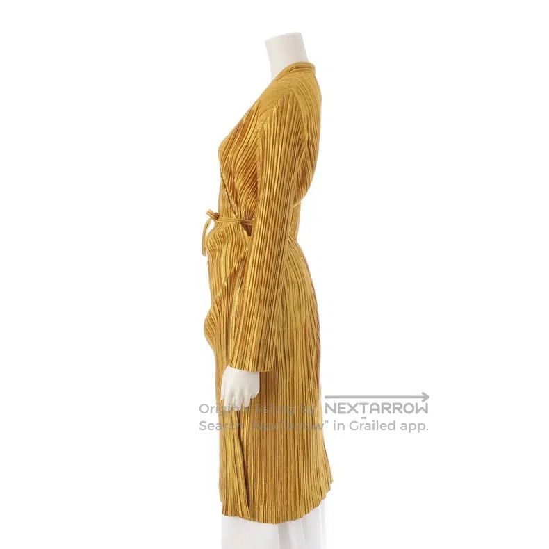 Issey Miyake Issey Miyake Gold Coat Size M / US 6-8 / IT 42-44 - 4 Thumbnail
