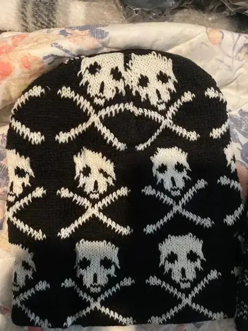 Other Casual Pirate Skeleton Beanies Caps Size ONE SIZE - 3 Thumbnail