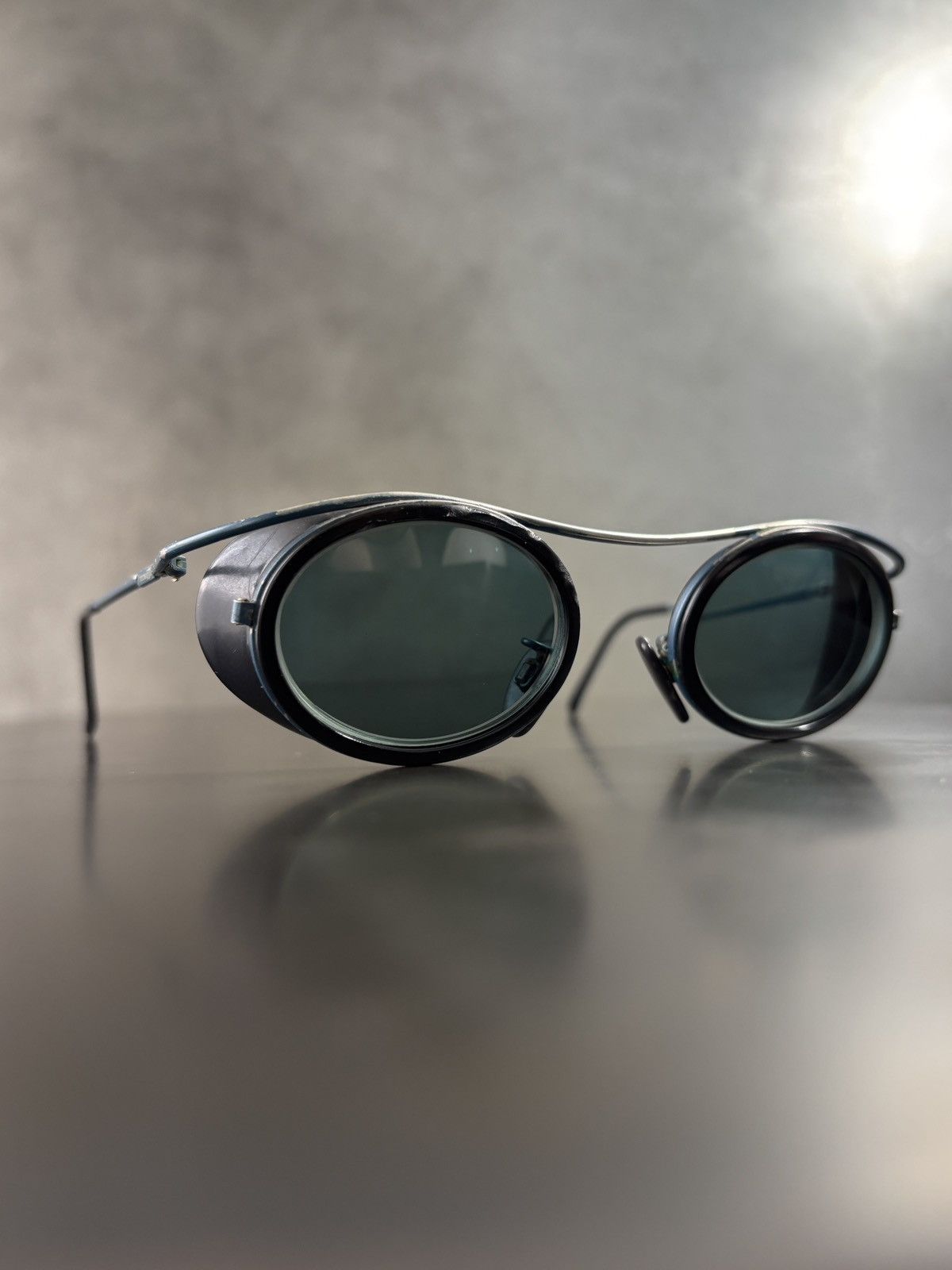 Vintage Arnette Sunglasses Frames Side Shield 1990s Duster
