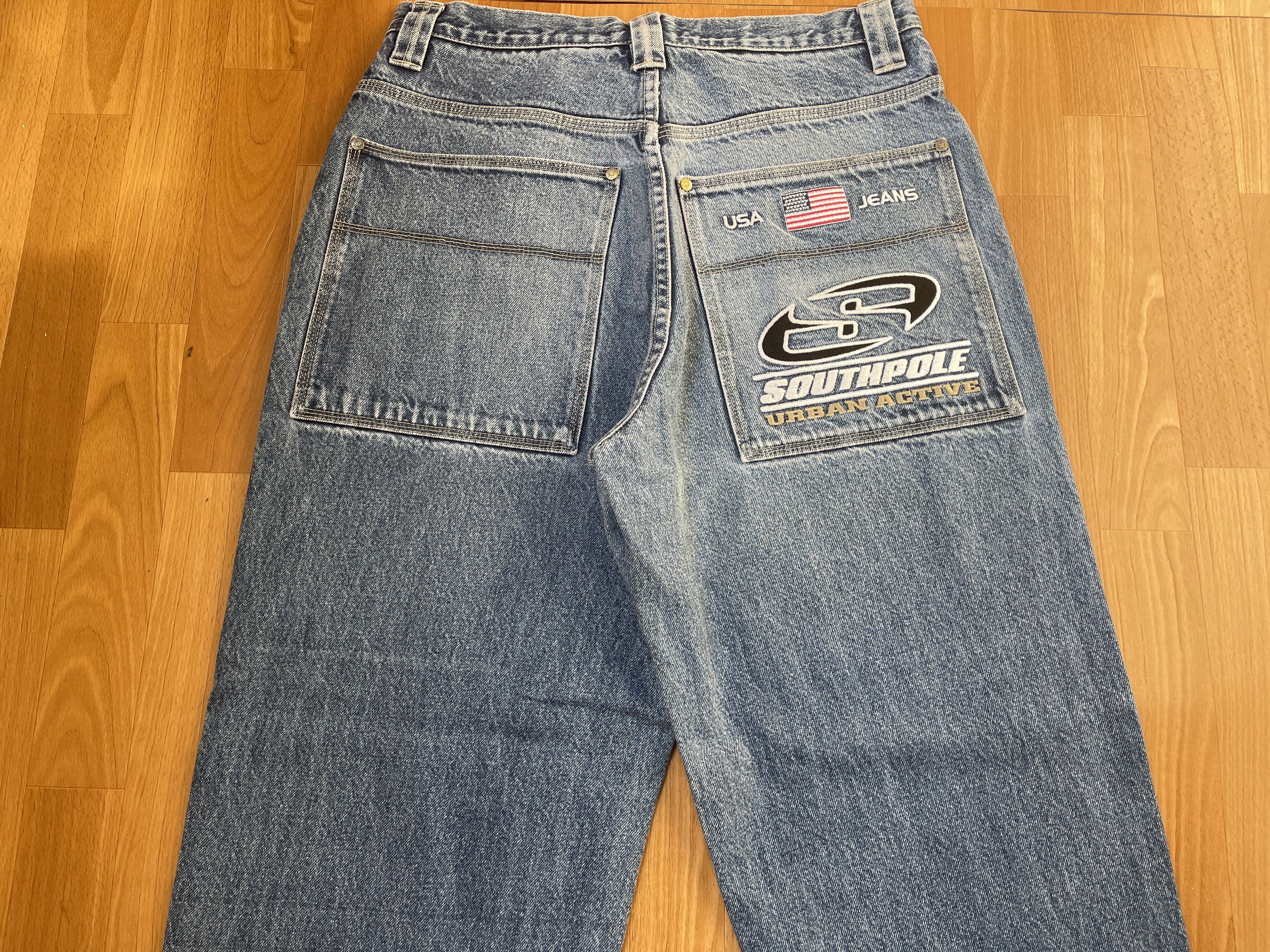 Southpole Southpole jeans, baggy vintage South Pole 90s hip hop Y2K 34 Size US 34 / EU 50 - 3 Thumbnail