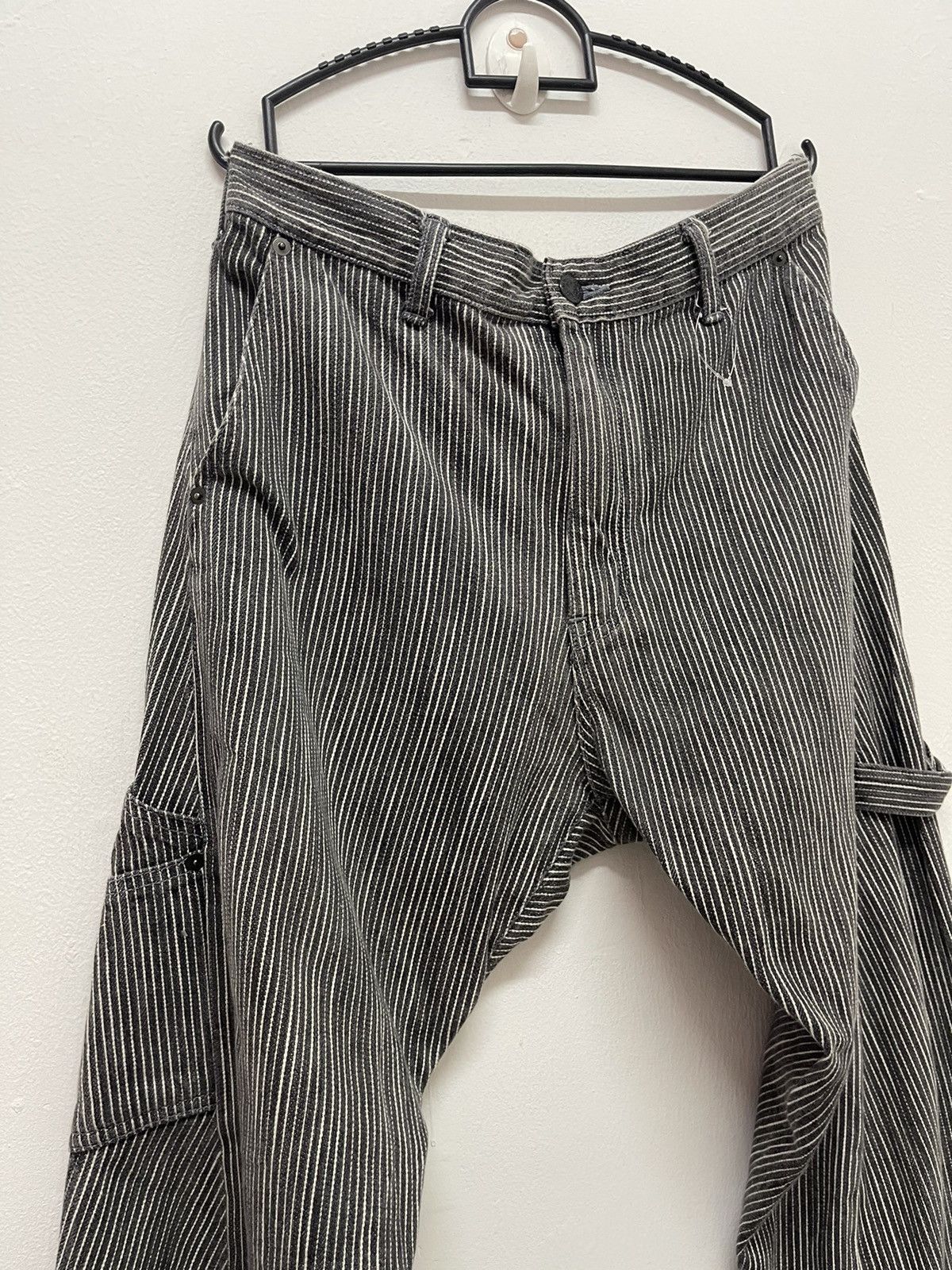 Number (N)ine Vintage Number (N)ine Hickory Pain Denim Carpenter Japan Size US 32 / EU 48 - 3 Thumbnail