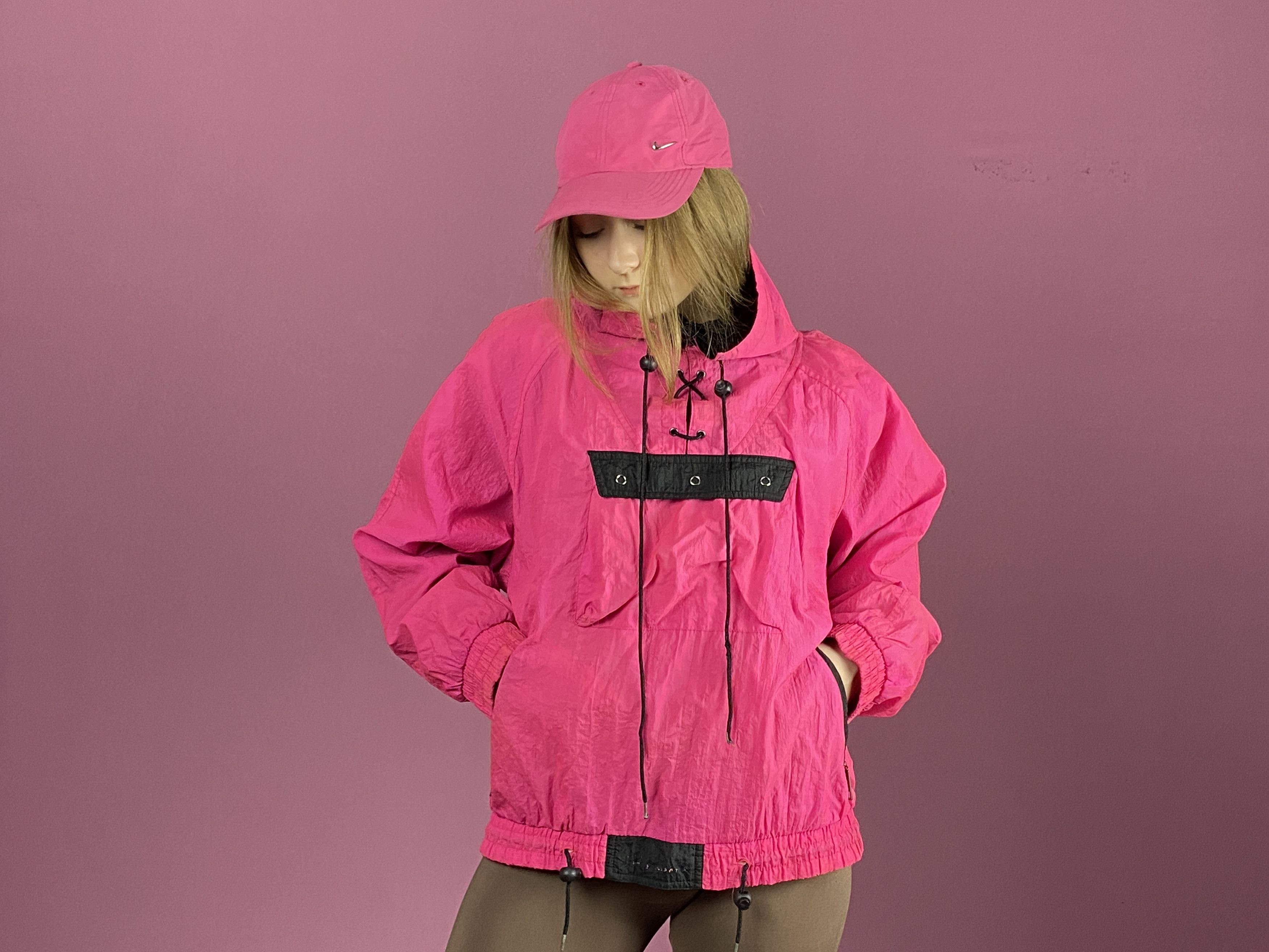 Champion × Designer Champion Vintage Women's Windbreaker Jacket - XL Size XL / US 12-14 / IT 48-50 - 4 Thumbnail