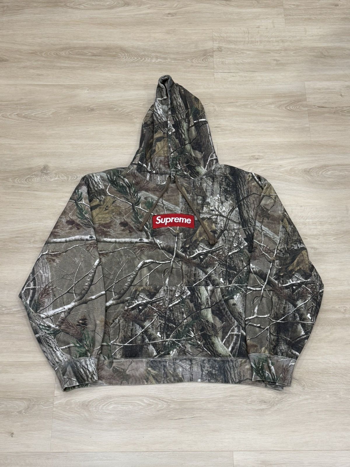 Supreme FW25 Realtree Camo Box Logo Hoodie