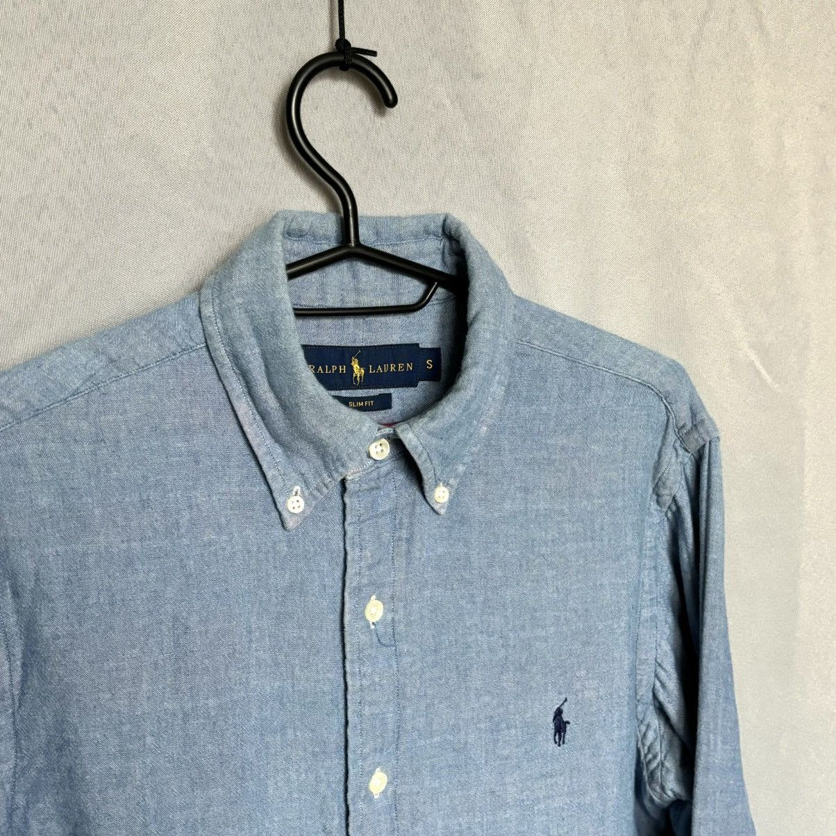 Polo Ralph Lauren Polo Ralph Lauren slim fit denim shirt button up small blue Size US S / EU 44-46 / 1 - 3 Thumbnail
