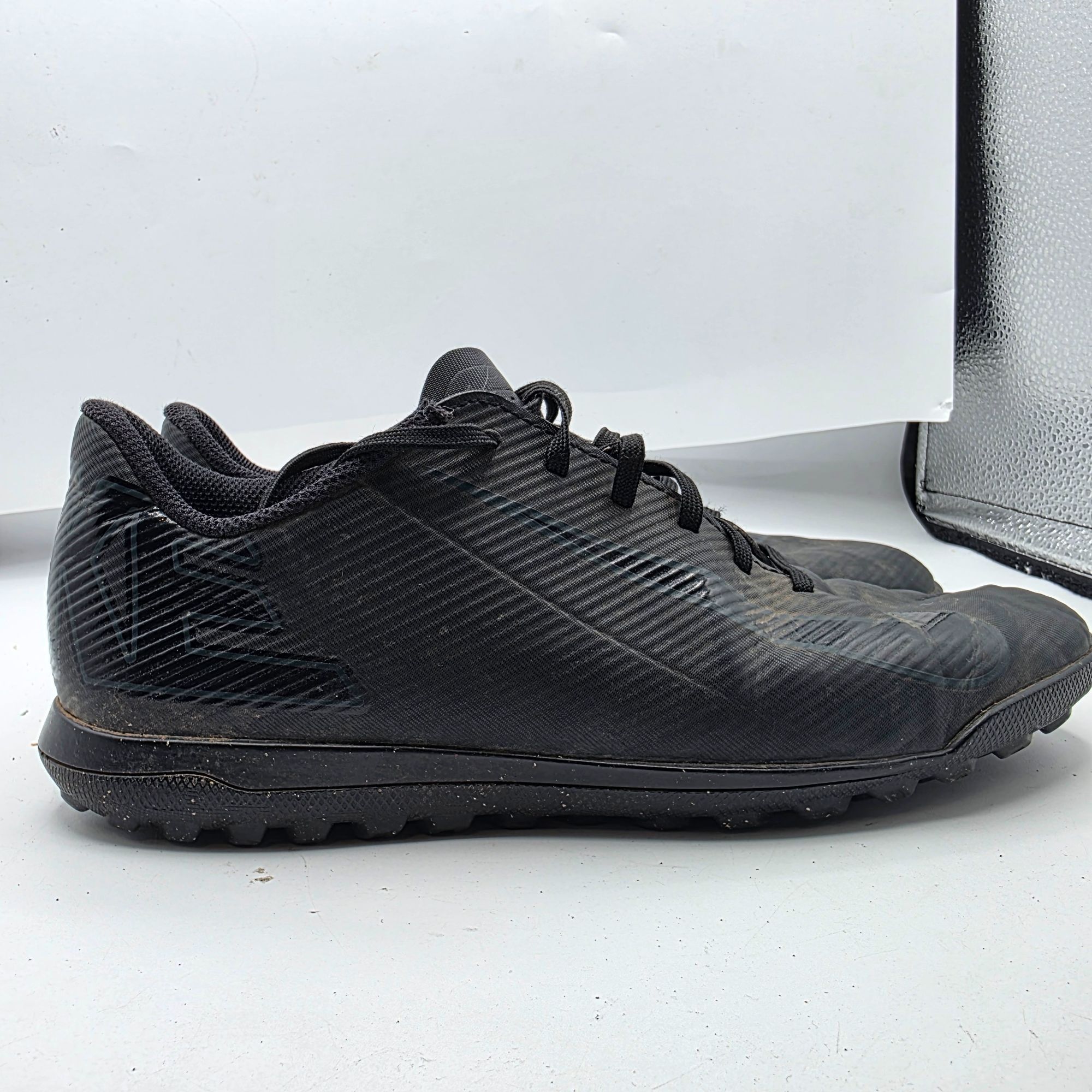 Nike Nike Vapor 16 Club TF Mens Size 6 Black Deep Jungle Soccer C Size US 6 / EU 39 - 11 Thumbnail