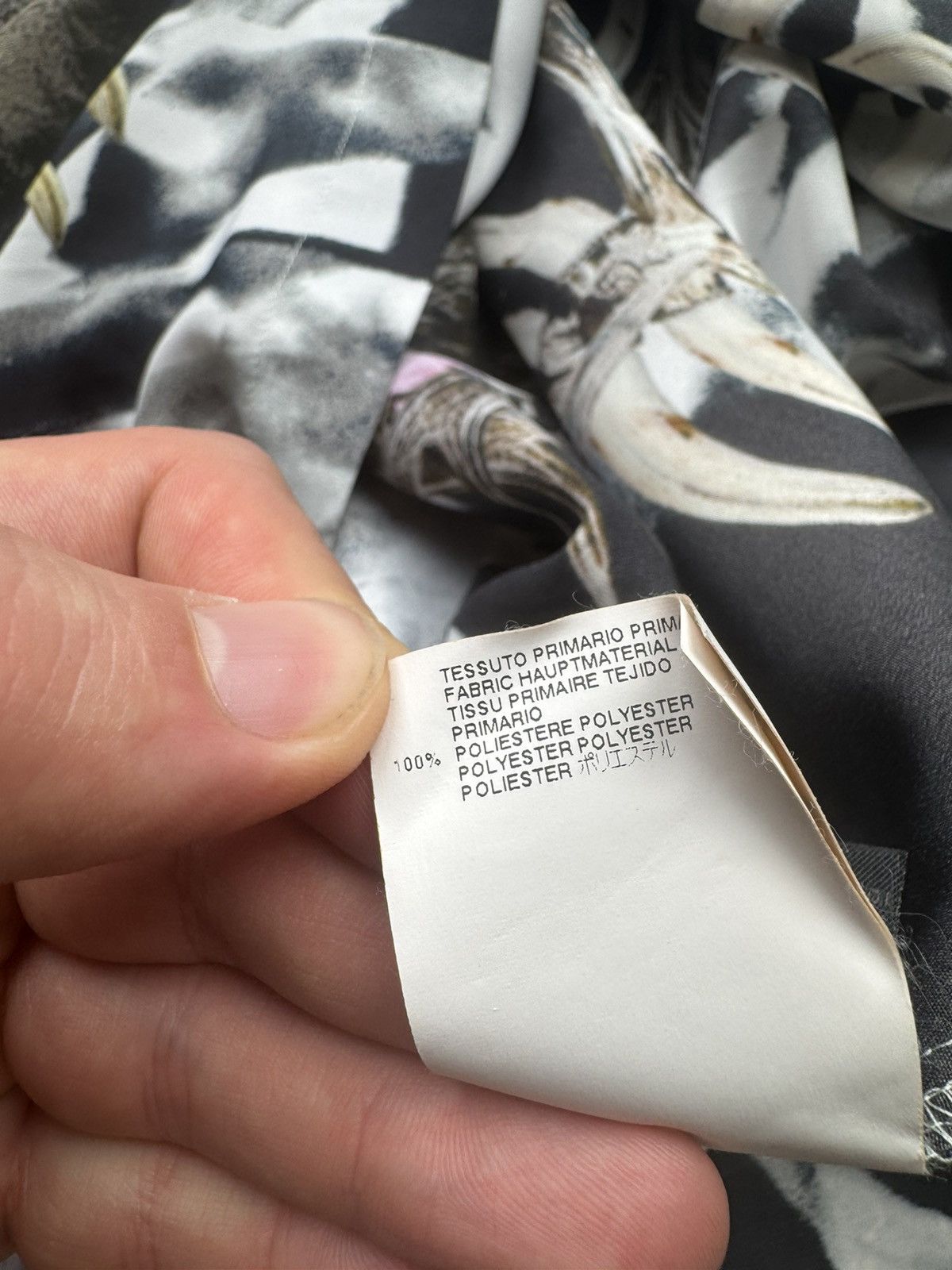 Just Cavalli × Vintage Just Cavalli Vintage Printed Mini Dress Size US L / EU 52-54 / 3 - 9 Thumbnail