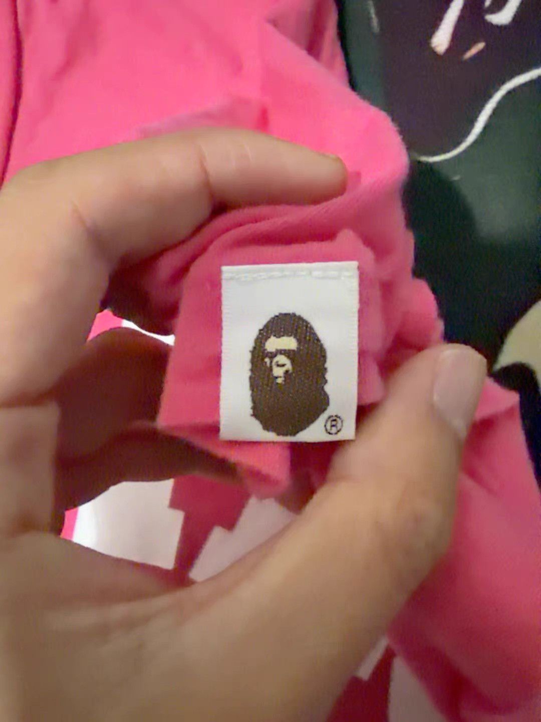 Bape Bape Pink Ape Head T-Shirt Size US S / EU 44-46 / 1 - 4 Thumbnail