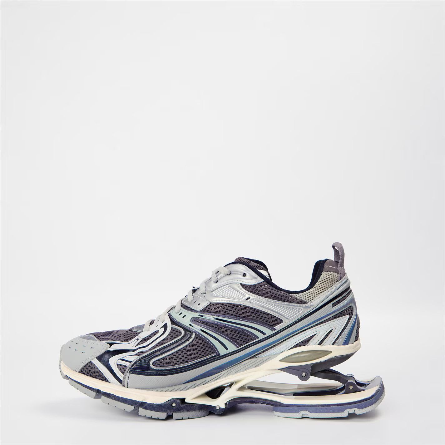 Balenciaga o1g2r1mq0226 X-Pander Sneakers In Multicolor Size US 12 / EU 45 - 2 Thumbnail