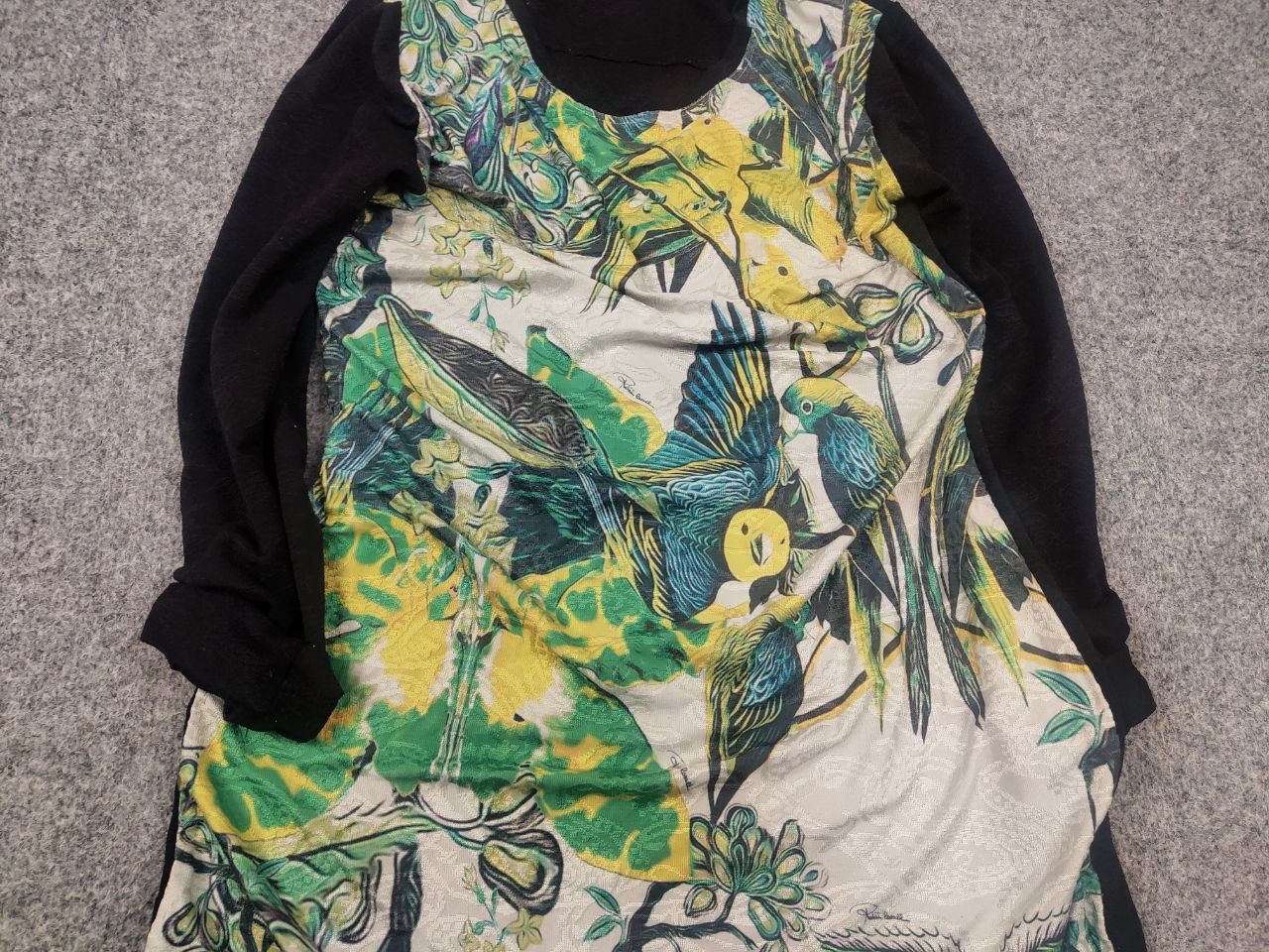 Roberto Cavalli Vintage Roberto Cavalli Fitted Midi Dress Logo Long sleeve Size XL / US 12-14 / IT 48-50 - 5 Thumbnail