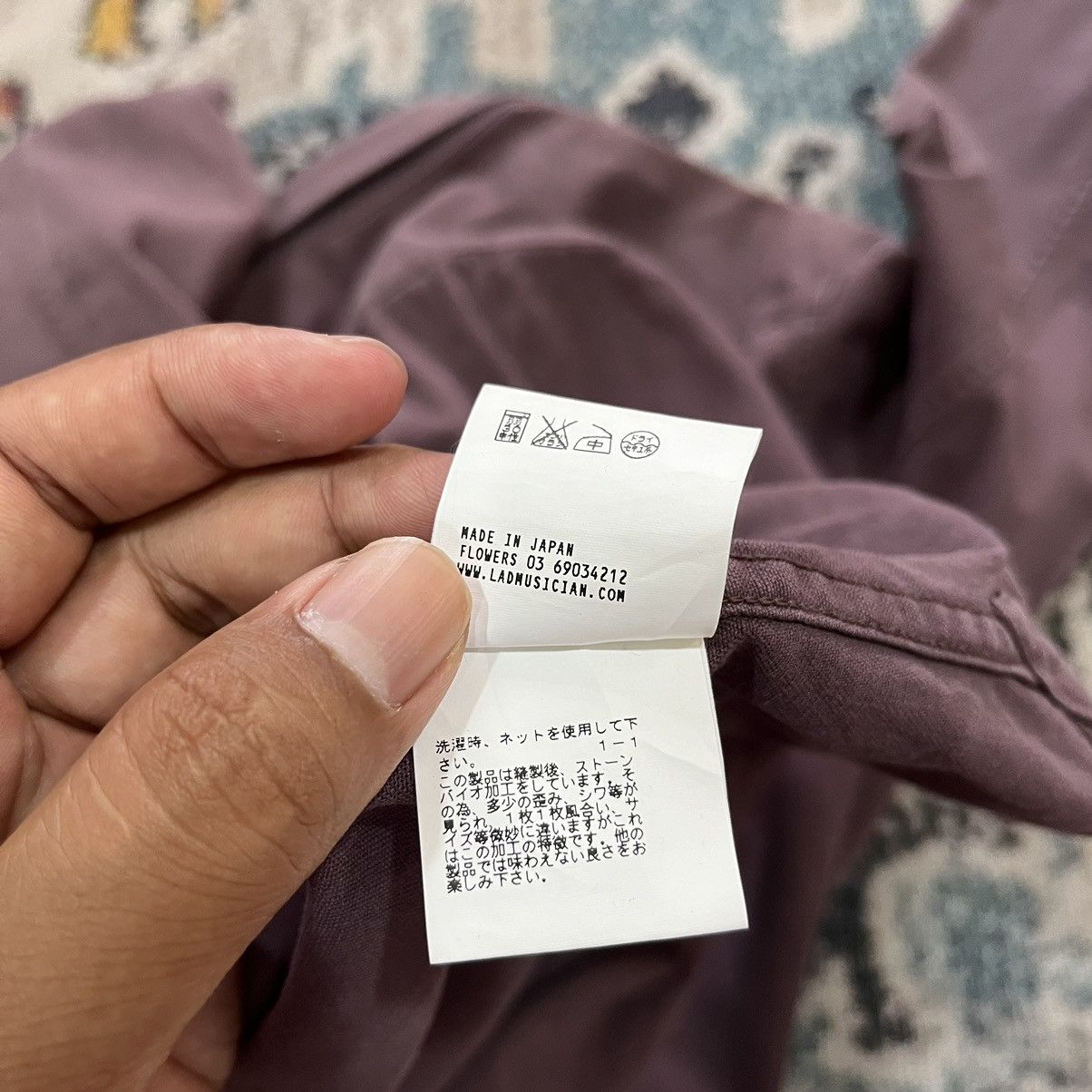 Japanese Brand Minimal art rock Size US XS / EU 42 / 0 - 7 Thumbnail