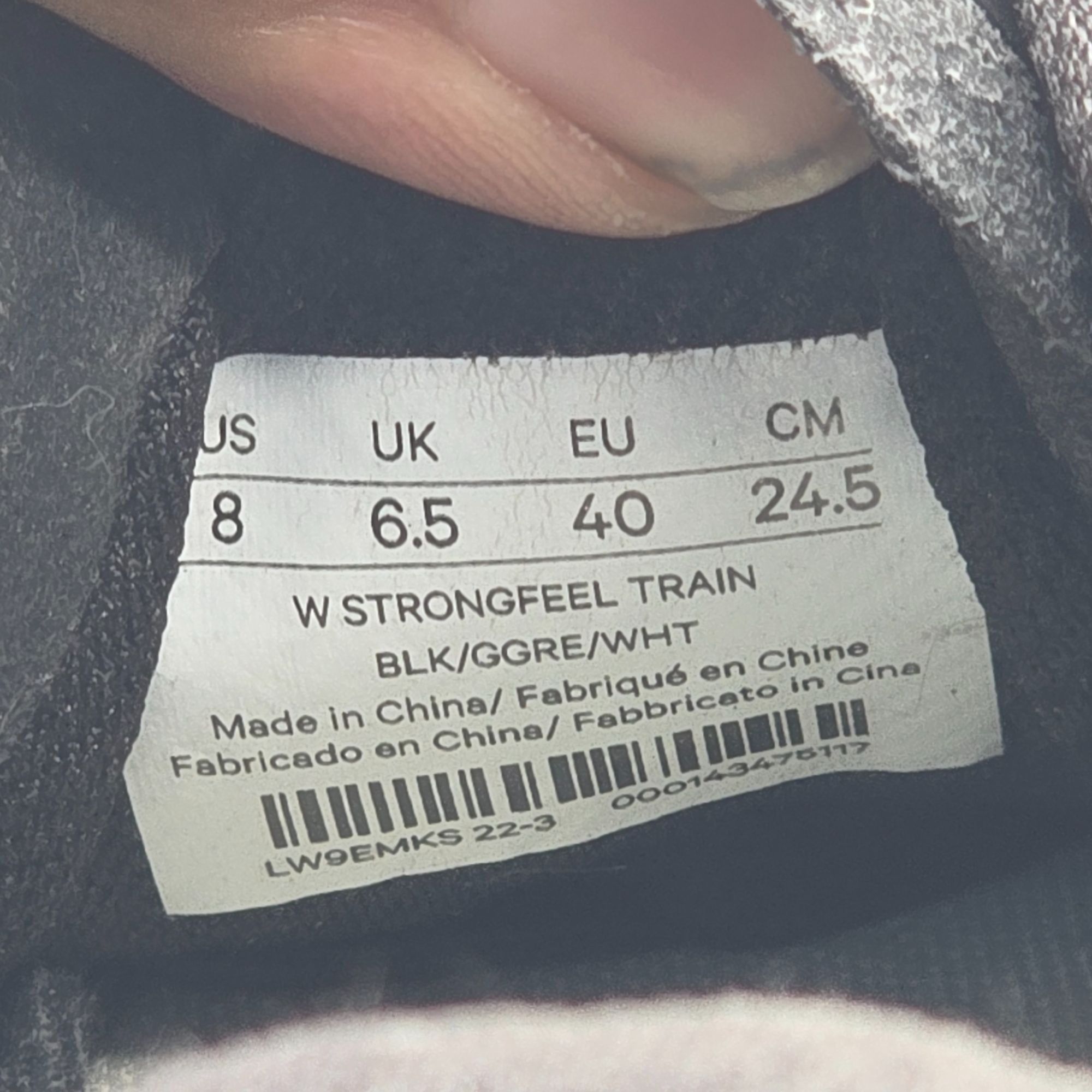 Lululemon Lululemon Strongfeel Train Womens Size 8 Black Sneakers Shoe Size US 8 / IT 38 - 7 Thumbnail