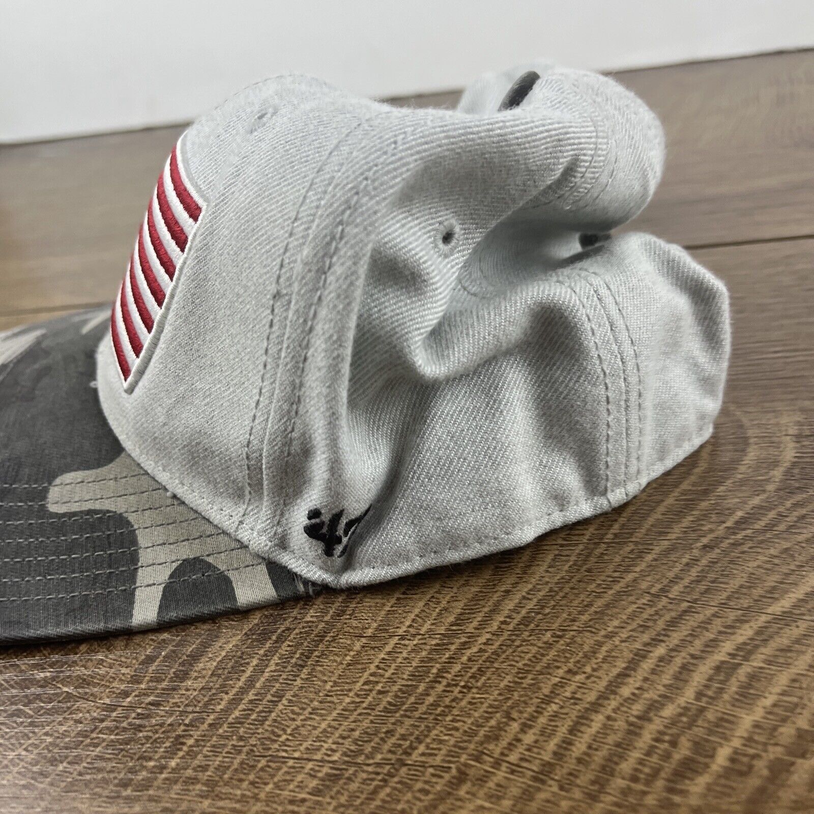 Other USA Flag Hat ’47 Brand USA Snapback Gray Hat Adjustable Adul Size ONE SIZE - 6 Thumbnail