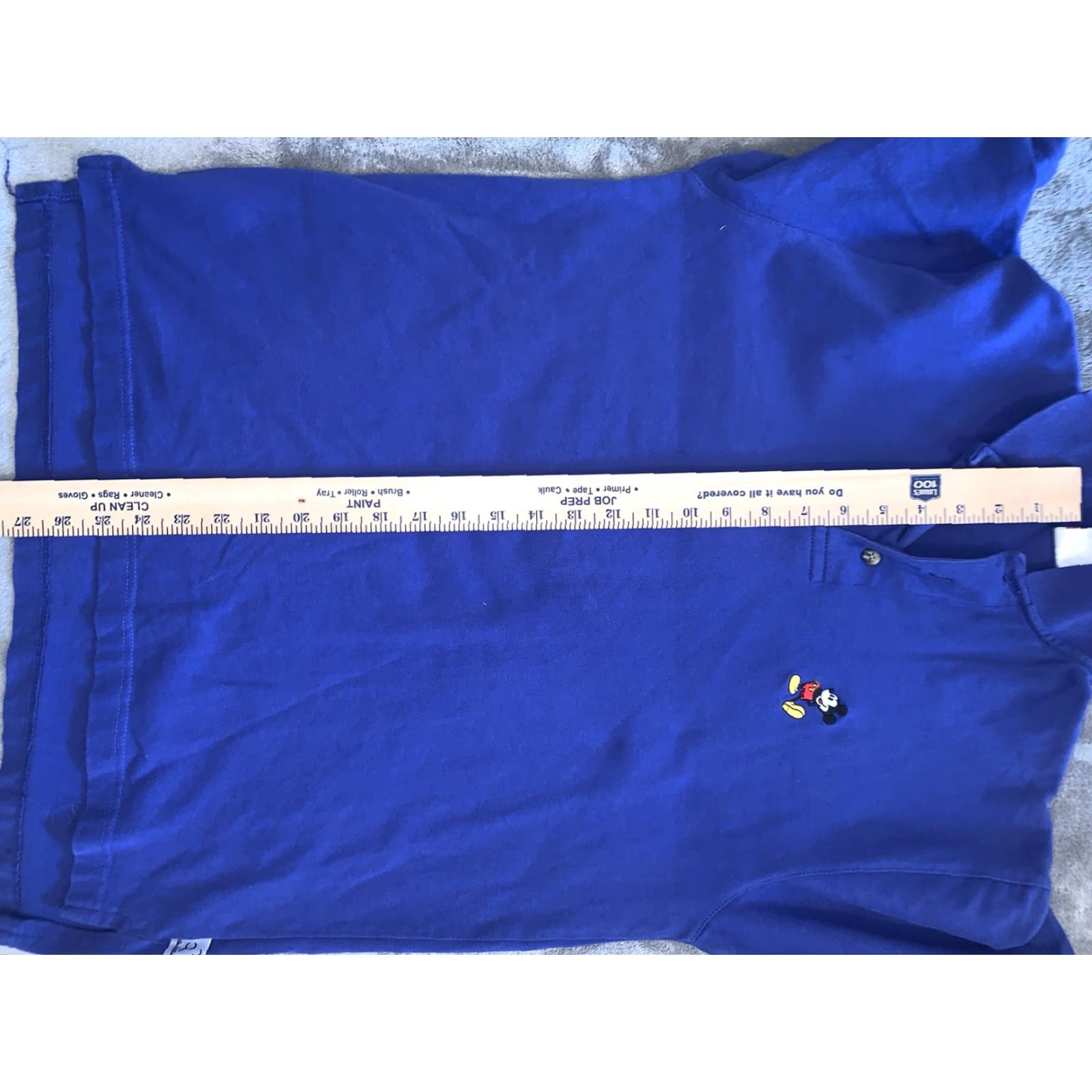 Vintage VINTAGE Mickey Inc Polo Shirt Unisex Adults Short Sleeve 90s Blue 100% Cotton Embroidered Polo Mens Womens Small Size US S / EU 44-46 / 1 - 6 Thumbnail