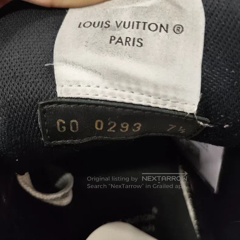 Louis Vuitton Louis Vuitton Black and white color matching shoes Size US 7.5 / IT 37.5 - 4 Thumbnail