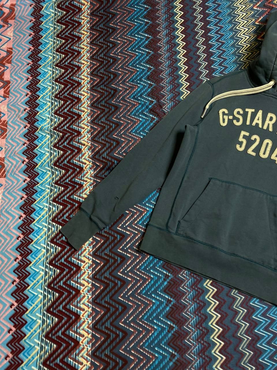 G-Star 🦂VNTG G-STAR Raw Washed Zip Up Hoodie with Rivets Size US S / EU 44-46 / 1 - 19 Thumbnail