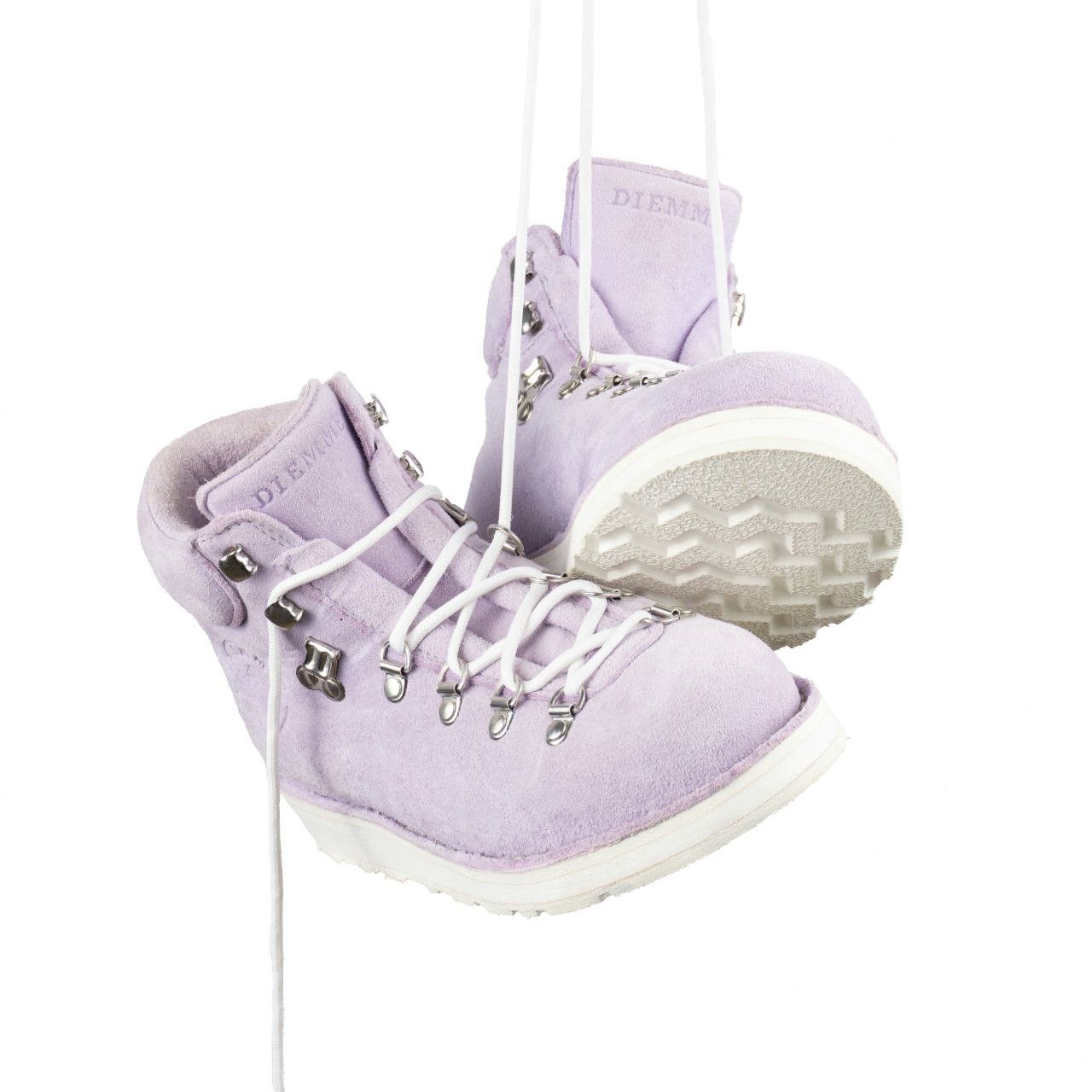 image of Suede Boots - Hikers Diemme Roccia Vet in Lavender, Women's (Size 7)