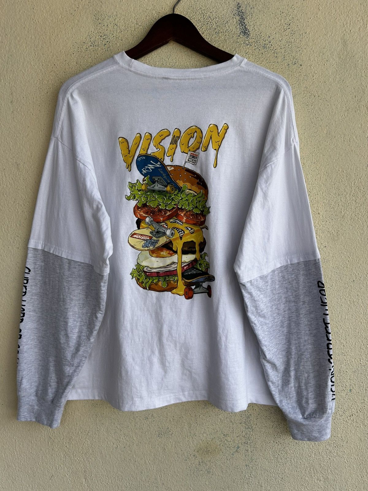 Vision Streetwear Shred Hard Or Go Home Skateboarding Tshirt Size US L / EU 52-54 / 3 - 1 Thumbnail