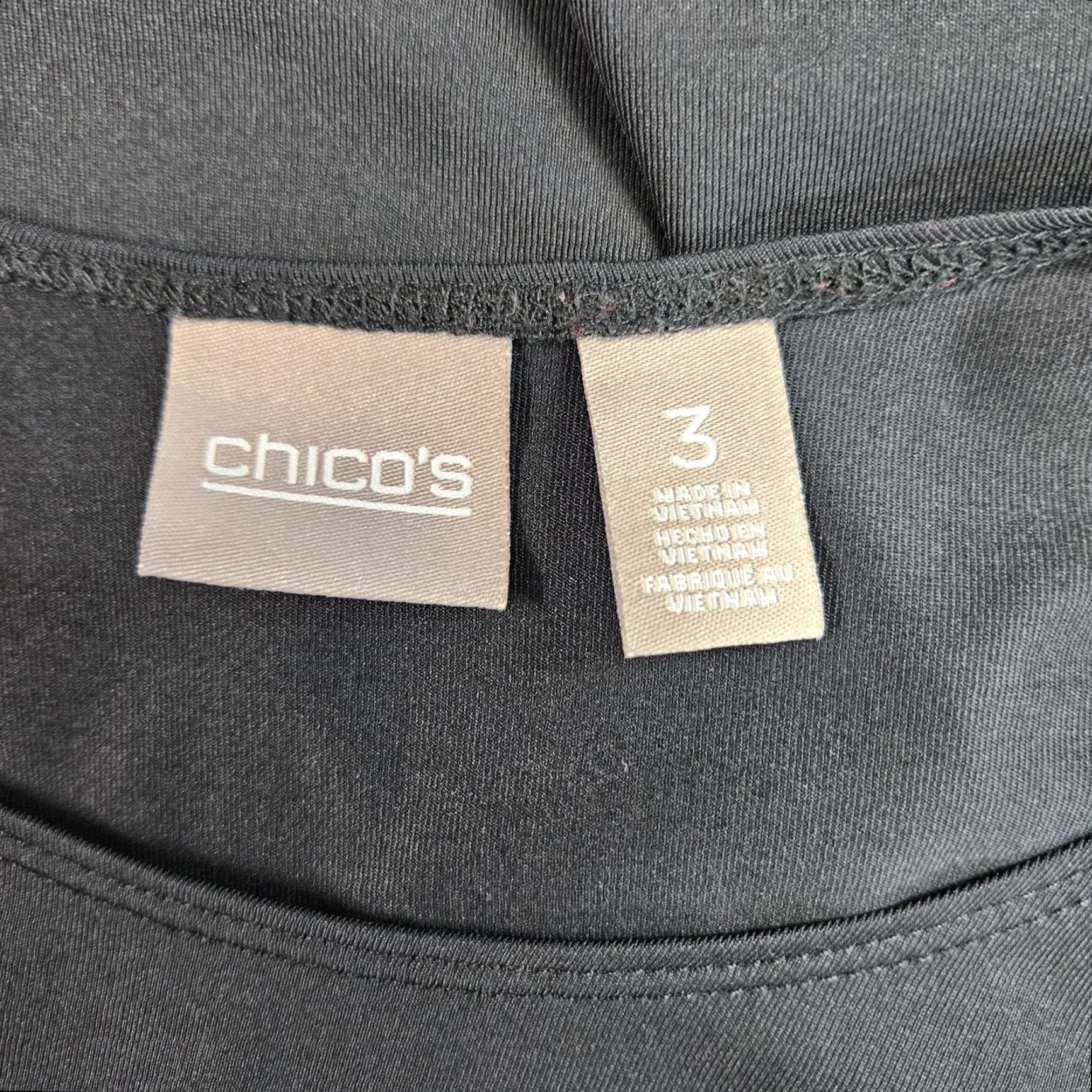 Vintage Chiocs Womens Tank Top Sz XL Solid Black Scoop Neck Nylon Blend Size XL / US 12-14 / IT 48-50 - 6 Thumbnail