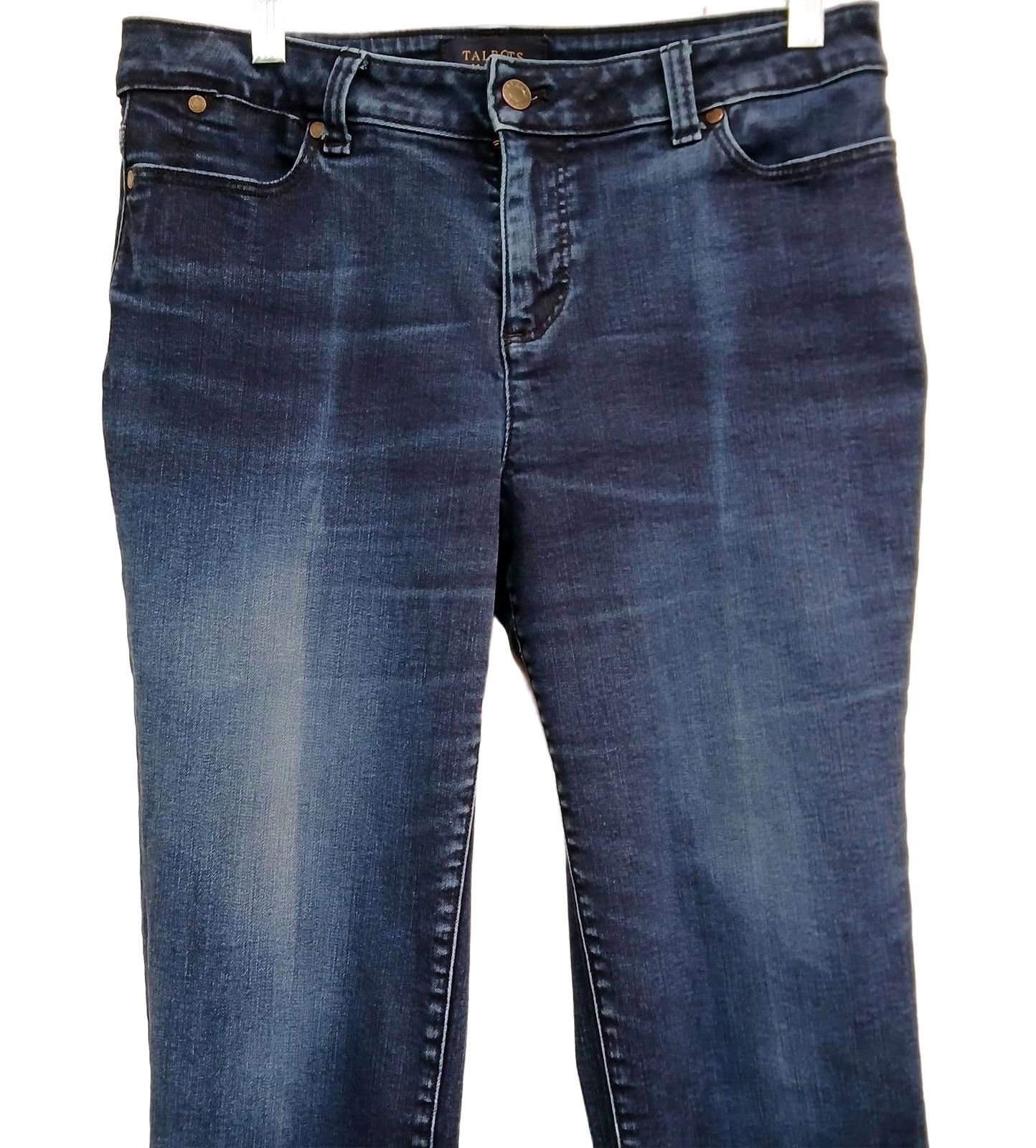 Designer Talbots Heritage Dark Wash Jeans - Petite Size 10P Size 32" / US 10 / IT 46 - 5 Thumbnail