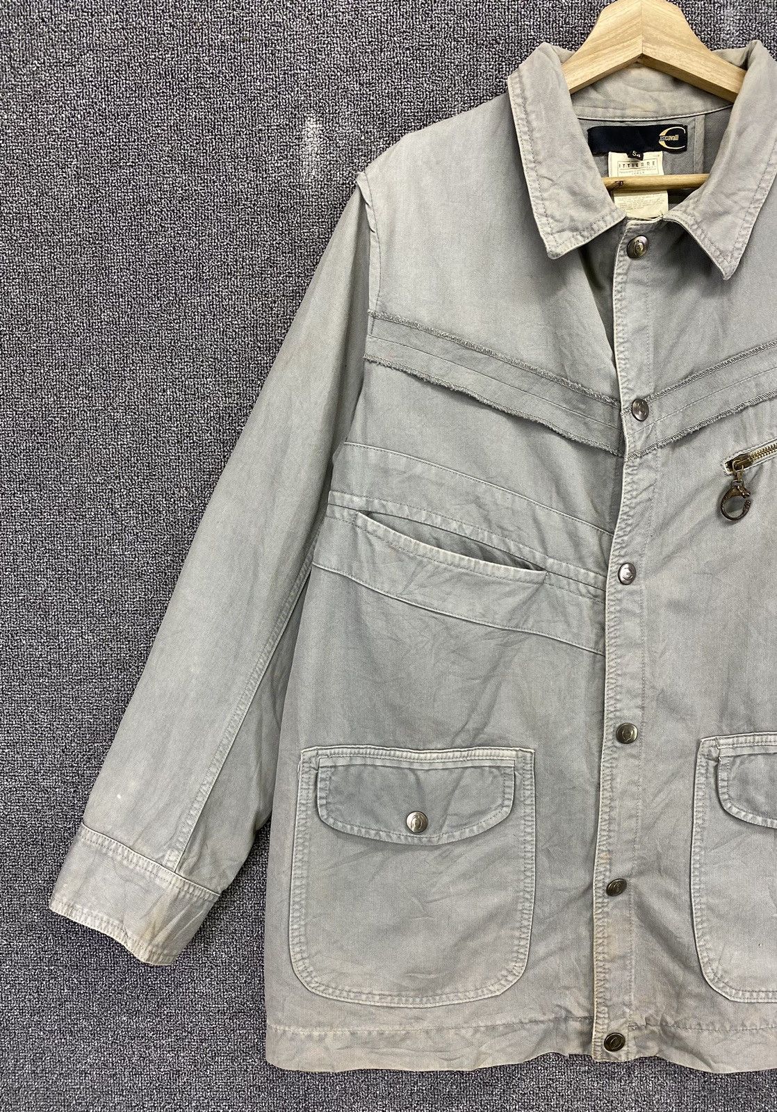 Just Cavalli Vintage Just Cavalli Punk Style Rare Jacket Size XXL / US 16-18 / IT 52-54 - 3 Thumbnail
