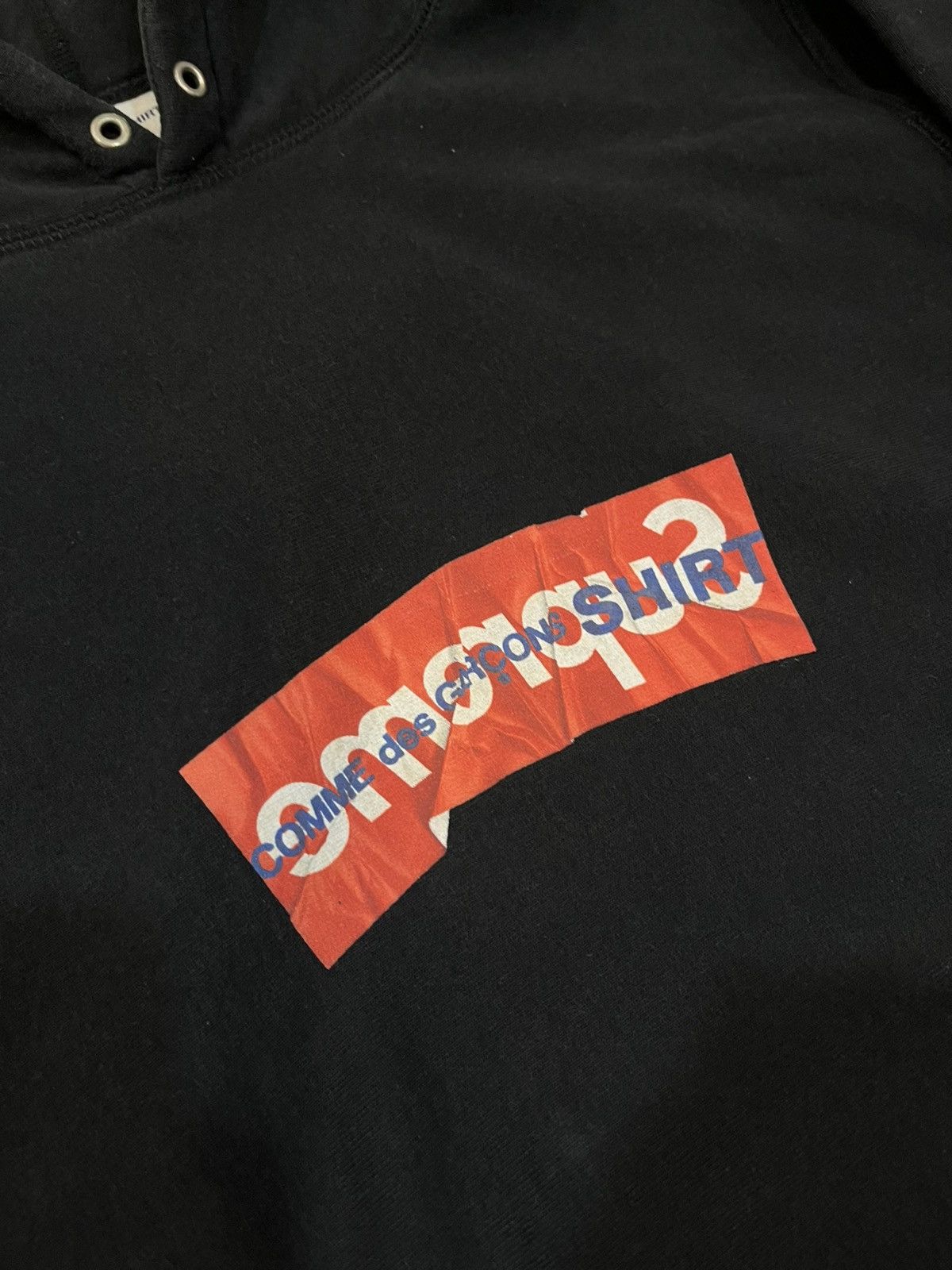 Comme des Garcons SHIRT × Supreme Supreme x Comme des Garçons SHIRT Box Logo Hooded Sweatshirt Size US XL / EU 56 / 4 - 3 Thumbnail