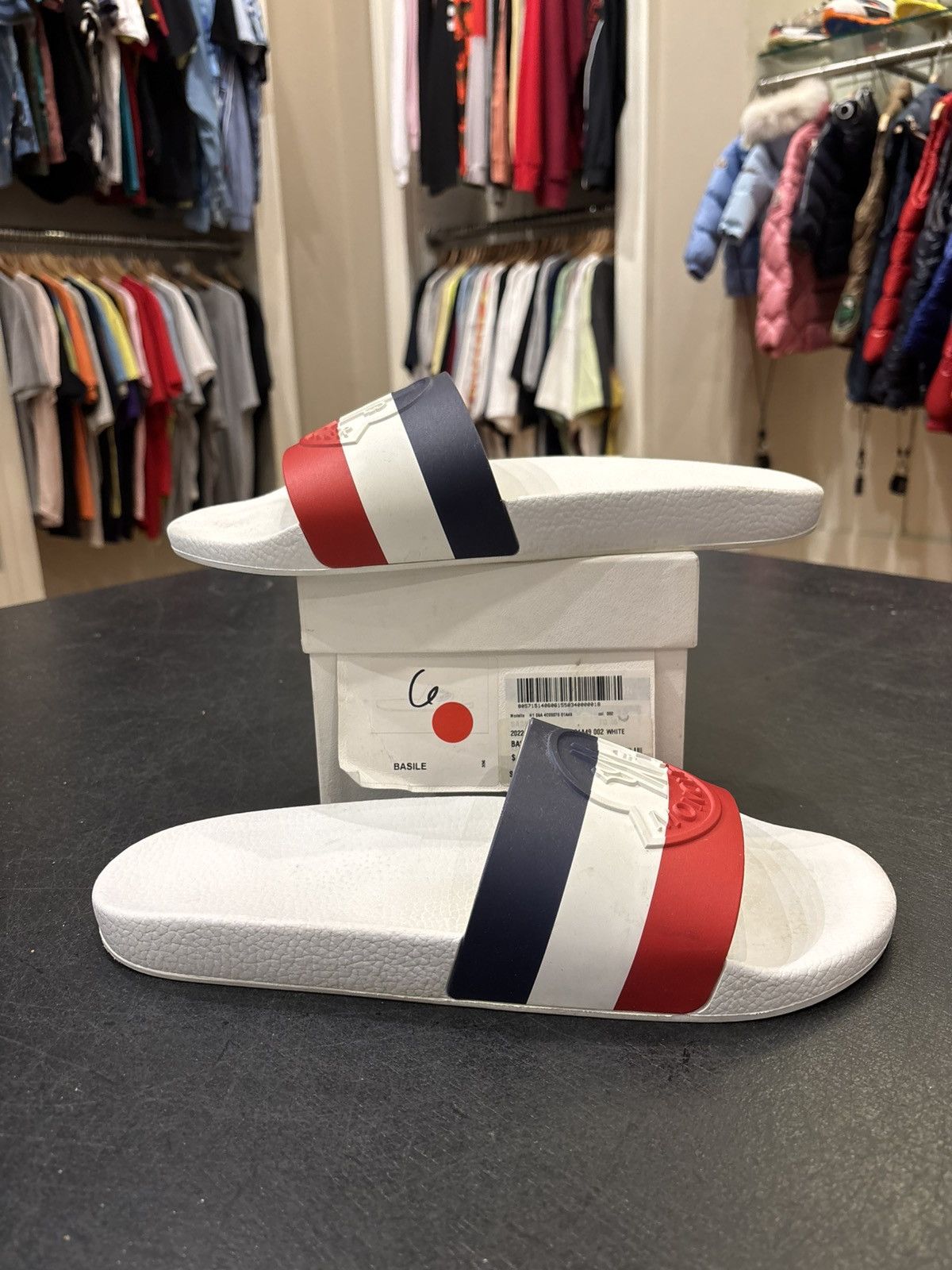 Moncler Moncler Slides Size US 13 / EU 46 - 1 Thumbnail
