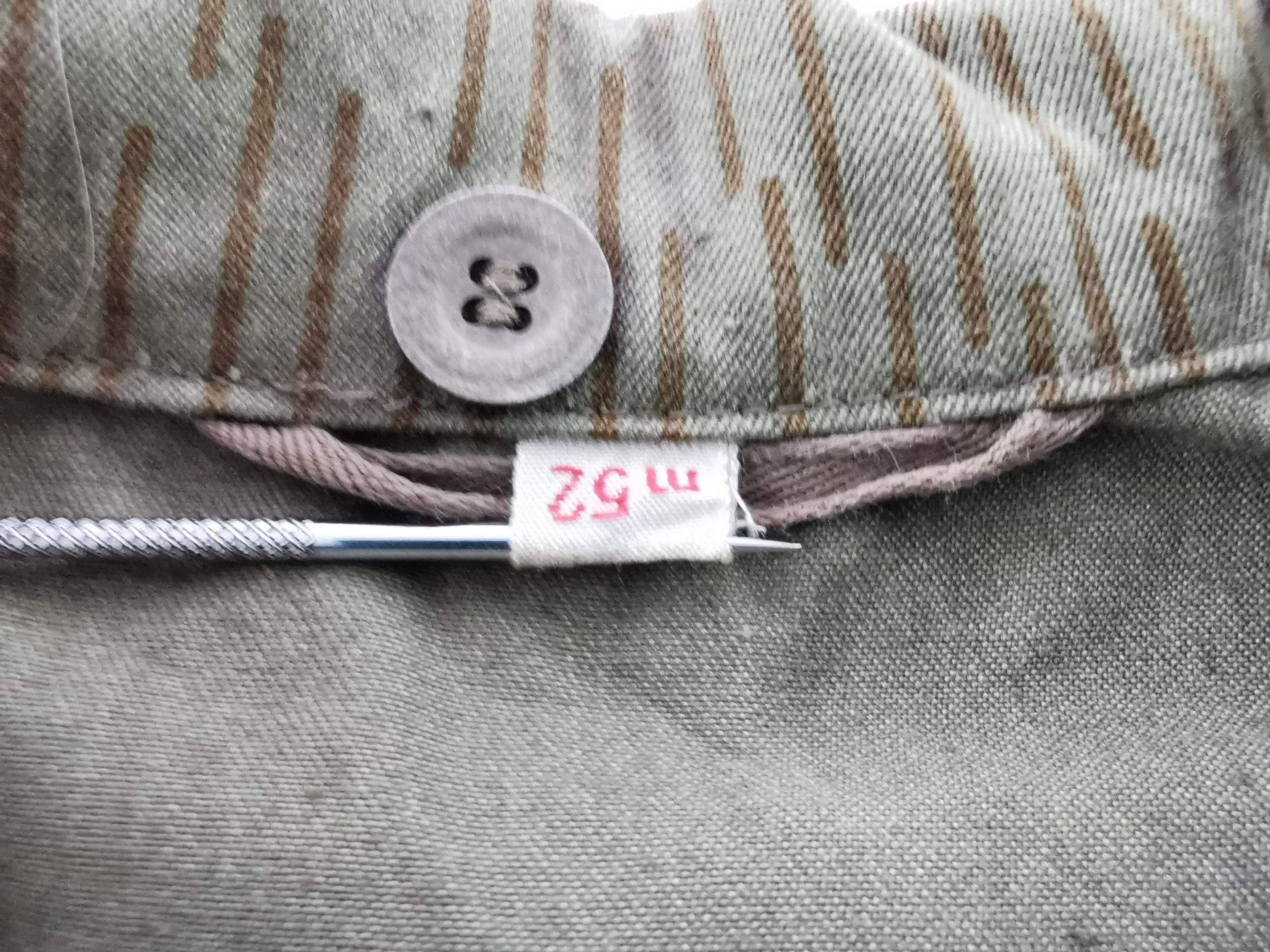 Vintage Vintage 80's Army OG Germany Rain Drop Camo Uniform Jacket Size US M / EU 48-50 / 2 - 4 Thumbnail
