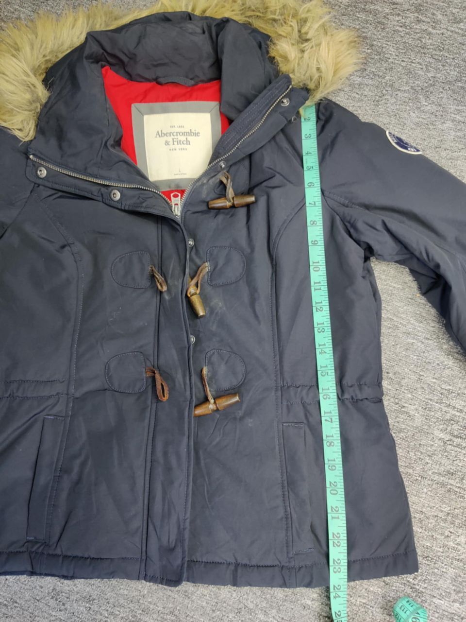Abercrombie & Fitch Vintage Abercrombie & Fitch Fur Bomber Jacket Size US L / EU 52-54 / 3 - 19 Thumbnail