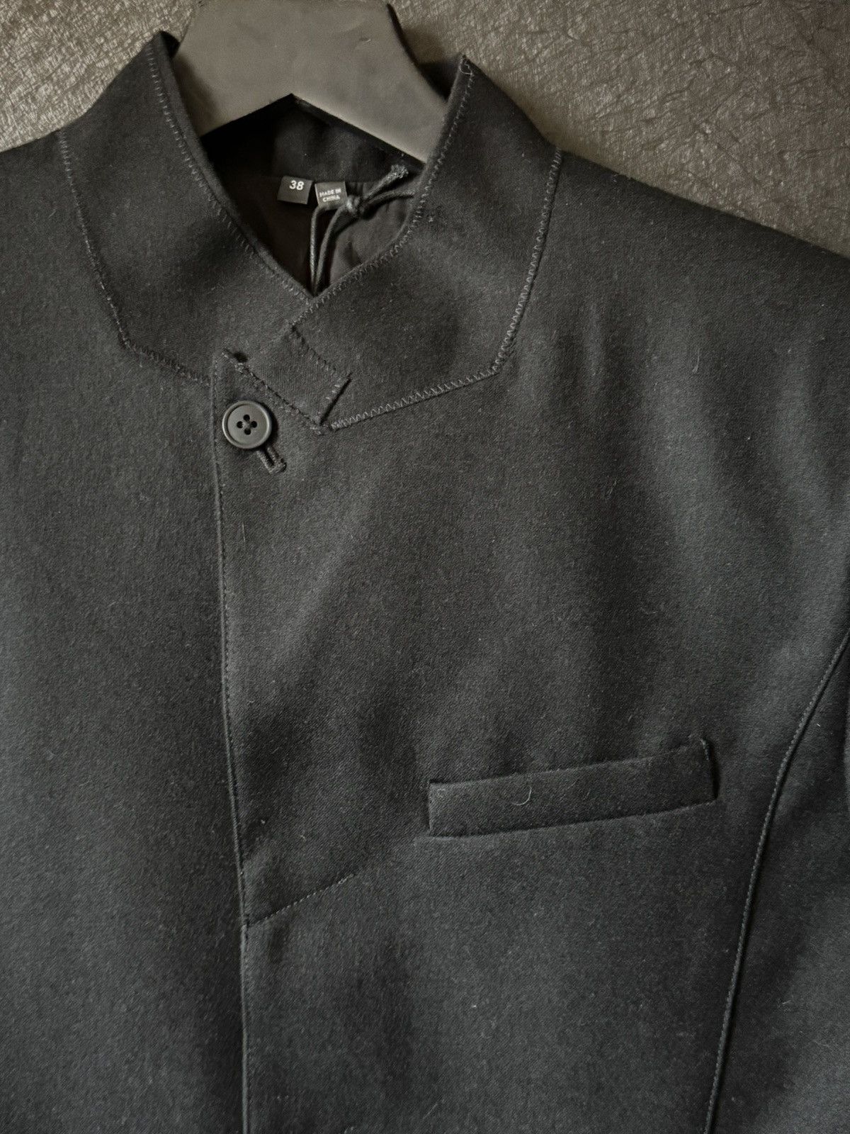 Helmut Lang Helmut Lang Felted Nehru Blazer (New/ Unworn with Tags) Size 38R - 2 Thumbnail
