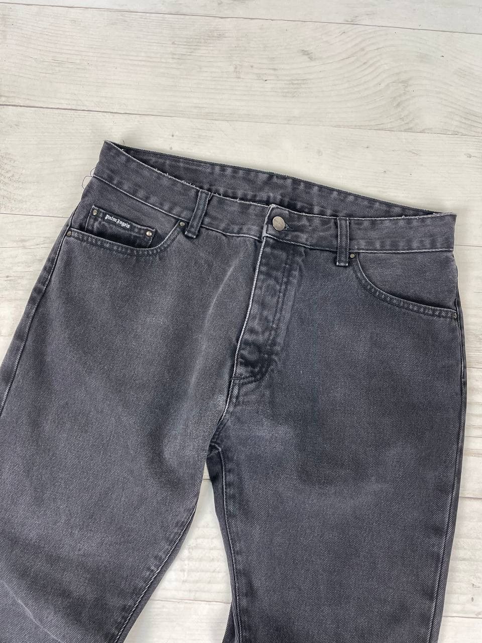 Palm Angels Palm Angels Logo Denim Jeans Size US 32 / EU 48 - 3 Thumbnail