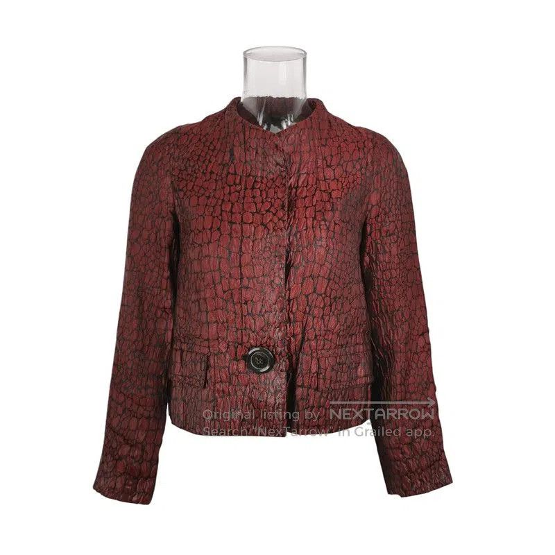 Louis Vuitton Louis Vuitton Textured Long Sleeve Jacket. Size US S / EU 44-46 / 1 - 1 Thumbnail