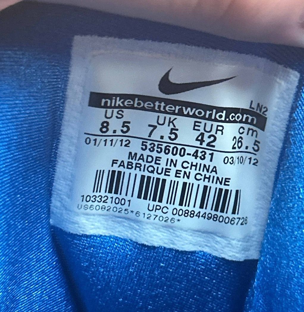 Nike Air Penny 2 Le “Sprite” Size US 8.5 / EU 41-42 - 6 Thumbnail